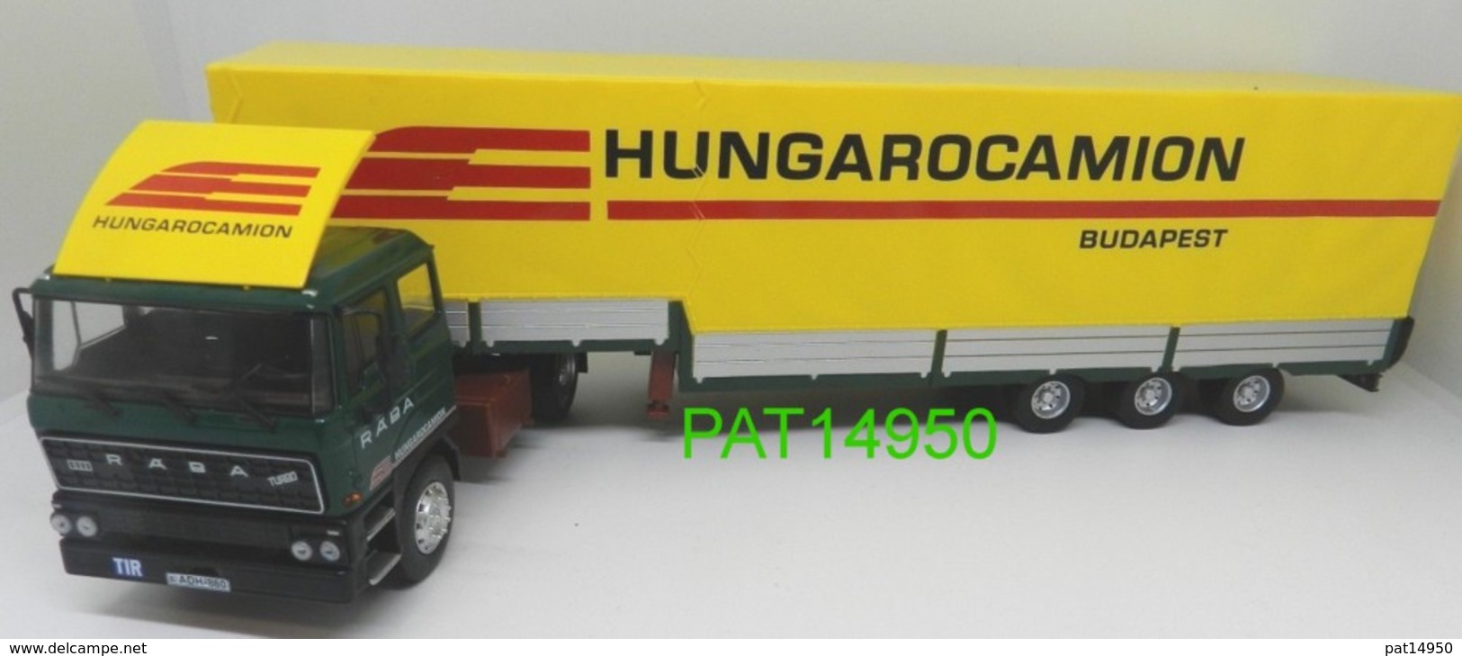 SEMI-REMORQUES D' EXCEPTION CAMION RABA S22 (DAF ) HUNGAROCAMION BUDAPEST HONGRIE - Camions