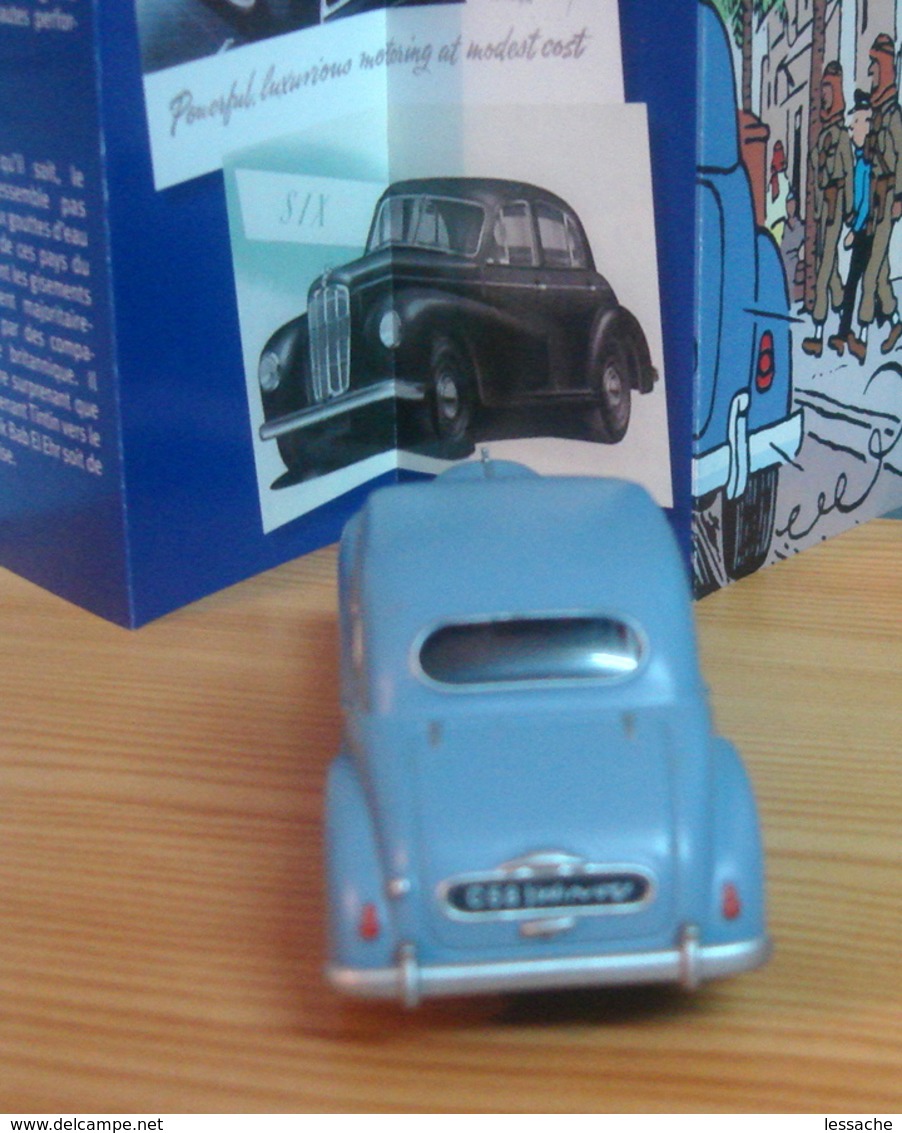 Voiture MORRIS SIX De 1948, 1/43 De Tintin Au Pays De L'Or Noir, TINTIN - Kuifje