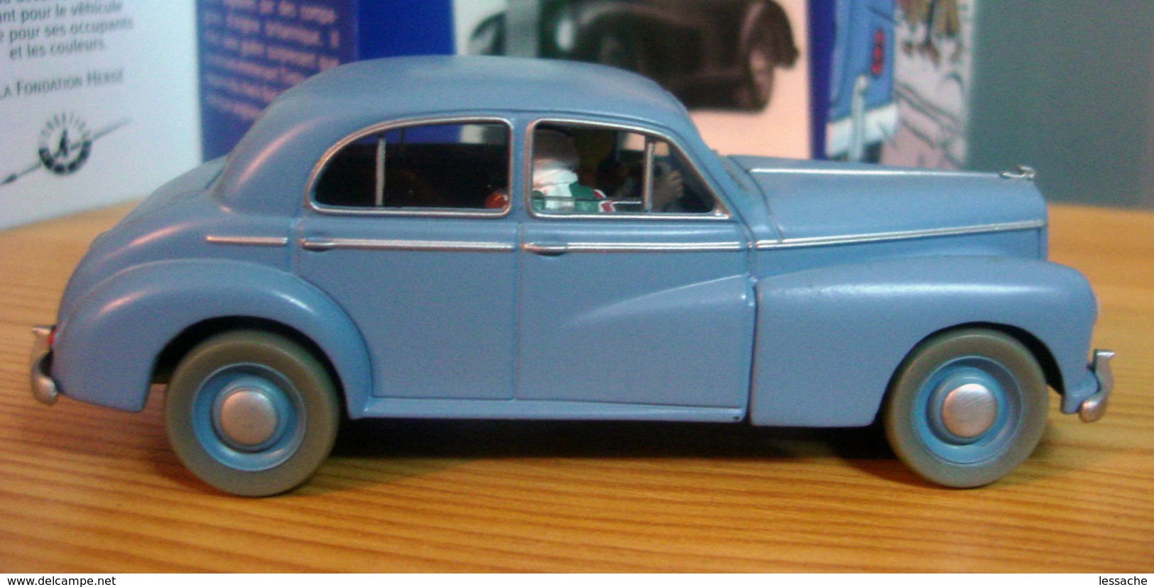 Voiture MORRIS SIX De 1948, 1/43 De Tintin Au Pays De L'Or Noir, TINTIN - Tim & Struppi