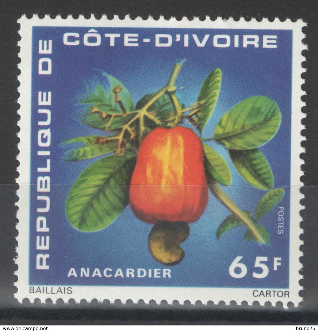 Côte D'Ivoire - YT 408 ** - 1976 - Anacardier - Côte D'Ivoire (1960-...)