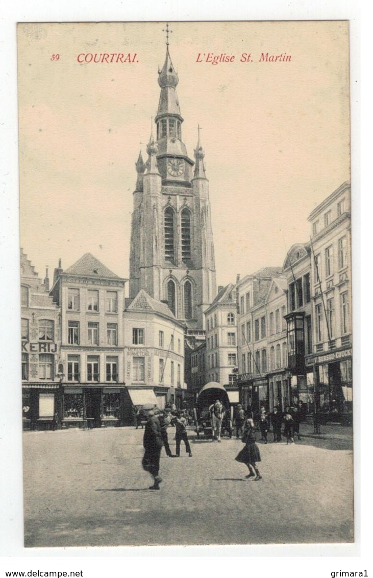 59  COURTRAI.  - L'Eglise St.Martin - Kortrijk