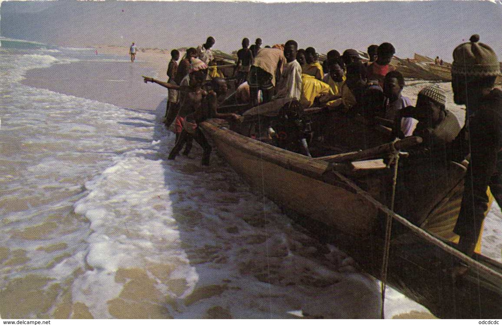 NOUAKCHOTT  La Plage Des Pecheurs Barque RV - Mauritania