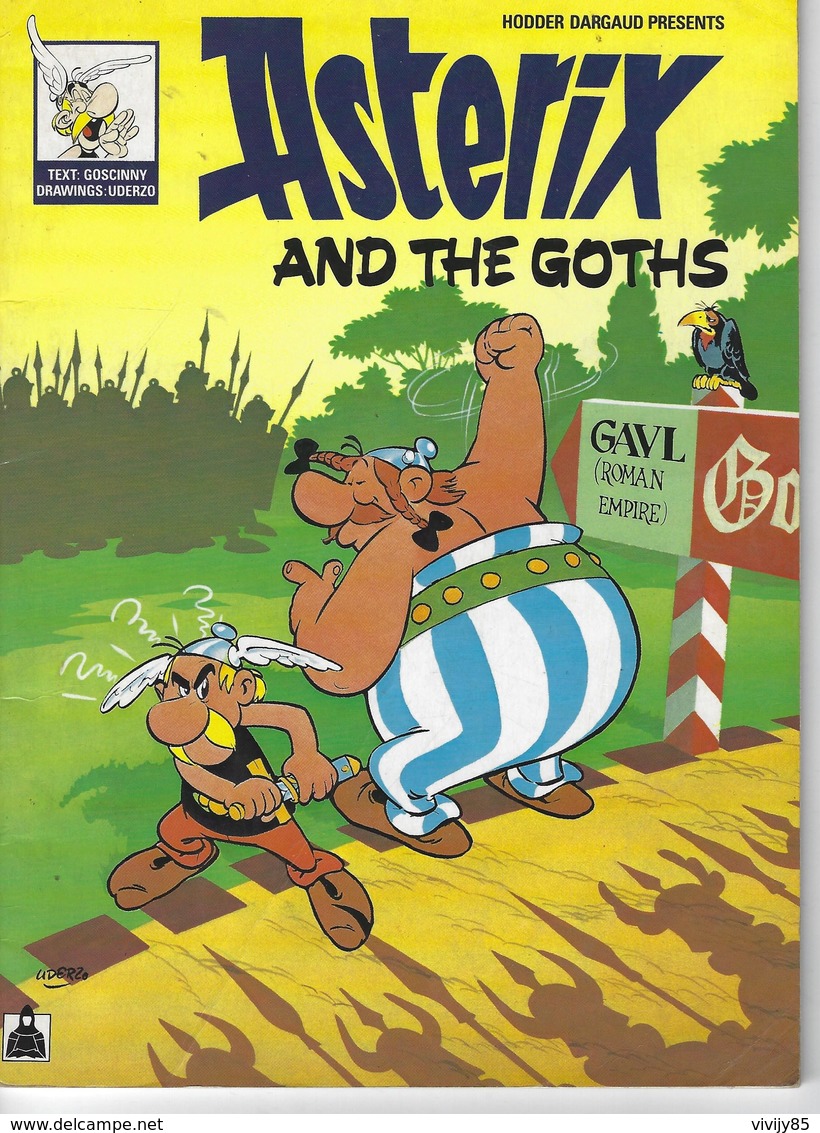 Petite BD De 47 Pages En Anglais " ASTERIX And The  GOTHS "  - 1974 - Autres Éditeurs
