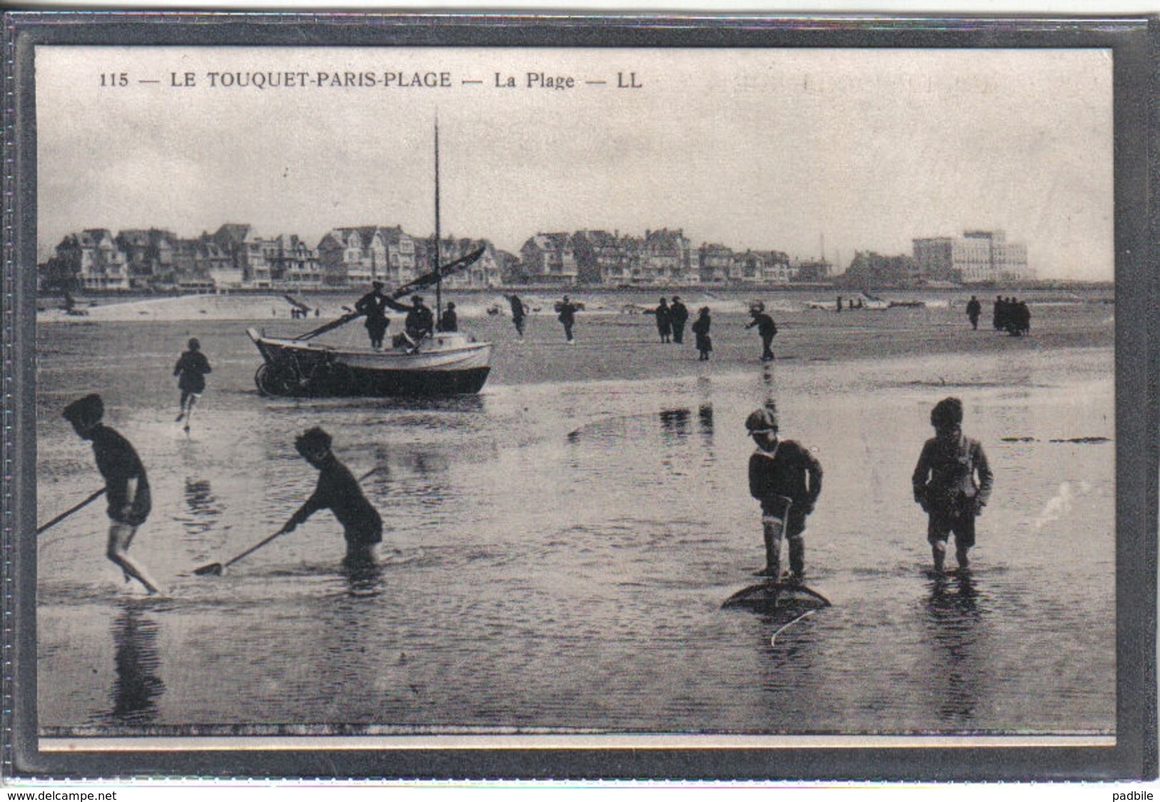 Carte Postale 62. Le Touquet Paris-plage   Très Beau Plan - Le Touquet