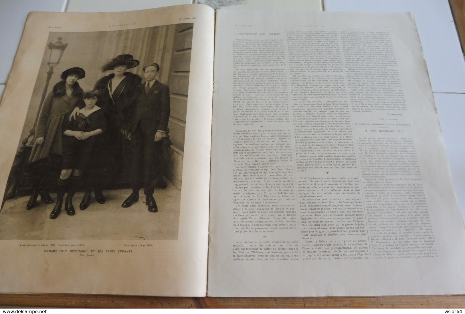 L'Illustration 24 Janvier 1920- PRISONNIERS ALLEMANDS-NAURAGE DU PAQUEBOT L'AFRIQUE-JOURNEES SANGLANTES BERLIN - L'Illustration