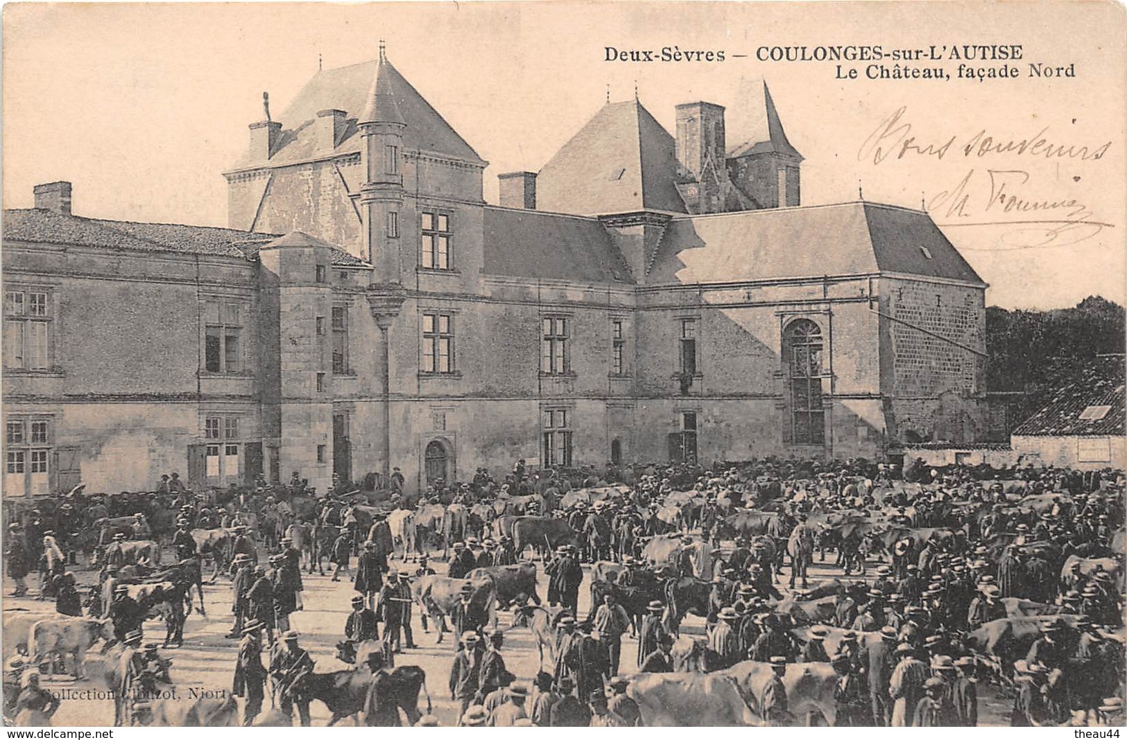 ¤¤  -   COULONGES-sur-L'AUTISE    -  Le Chateau  -  Marché Aux Bestiaux   -  ¤¤ - Coulonges-sur-l'Autize