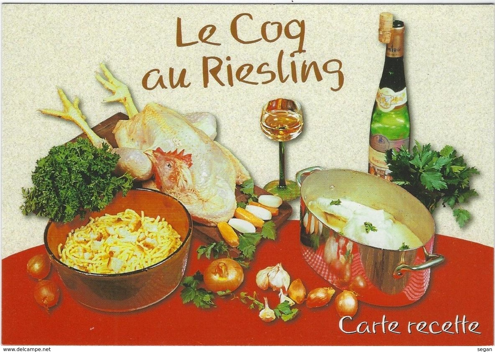 LE COQ AU RIESLING - Recettes (cuisine)