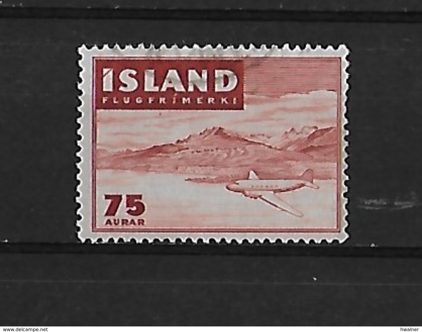 Islande Yv. Pa 23 O. - Luchtpost