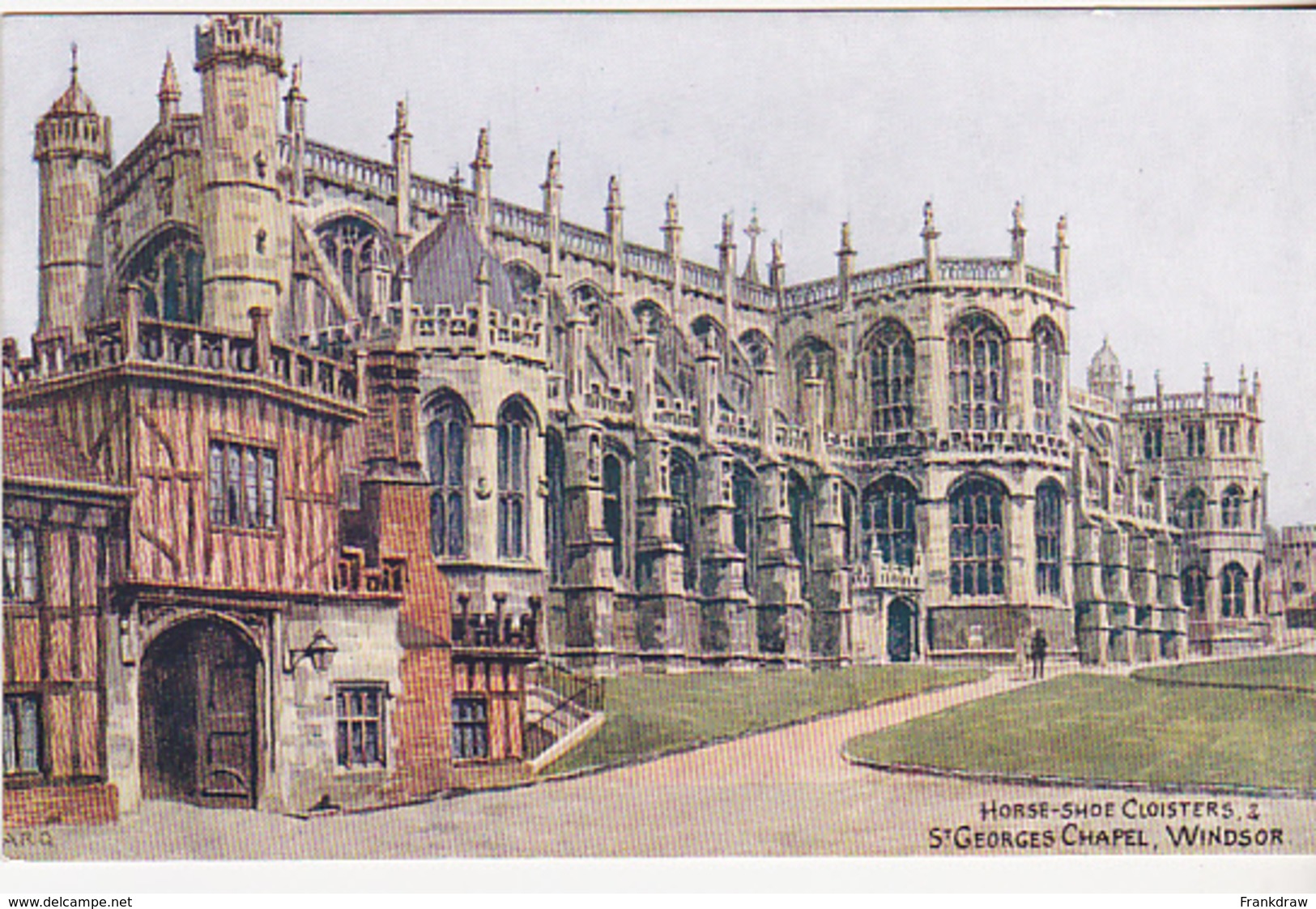 Postcard - Horse Shoe Closters And St Georges Chapel, Windser - Card No. 3553 - VG - Unclassified