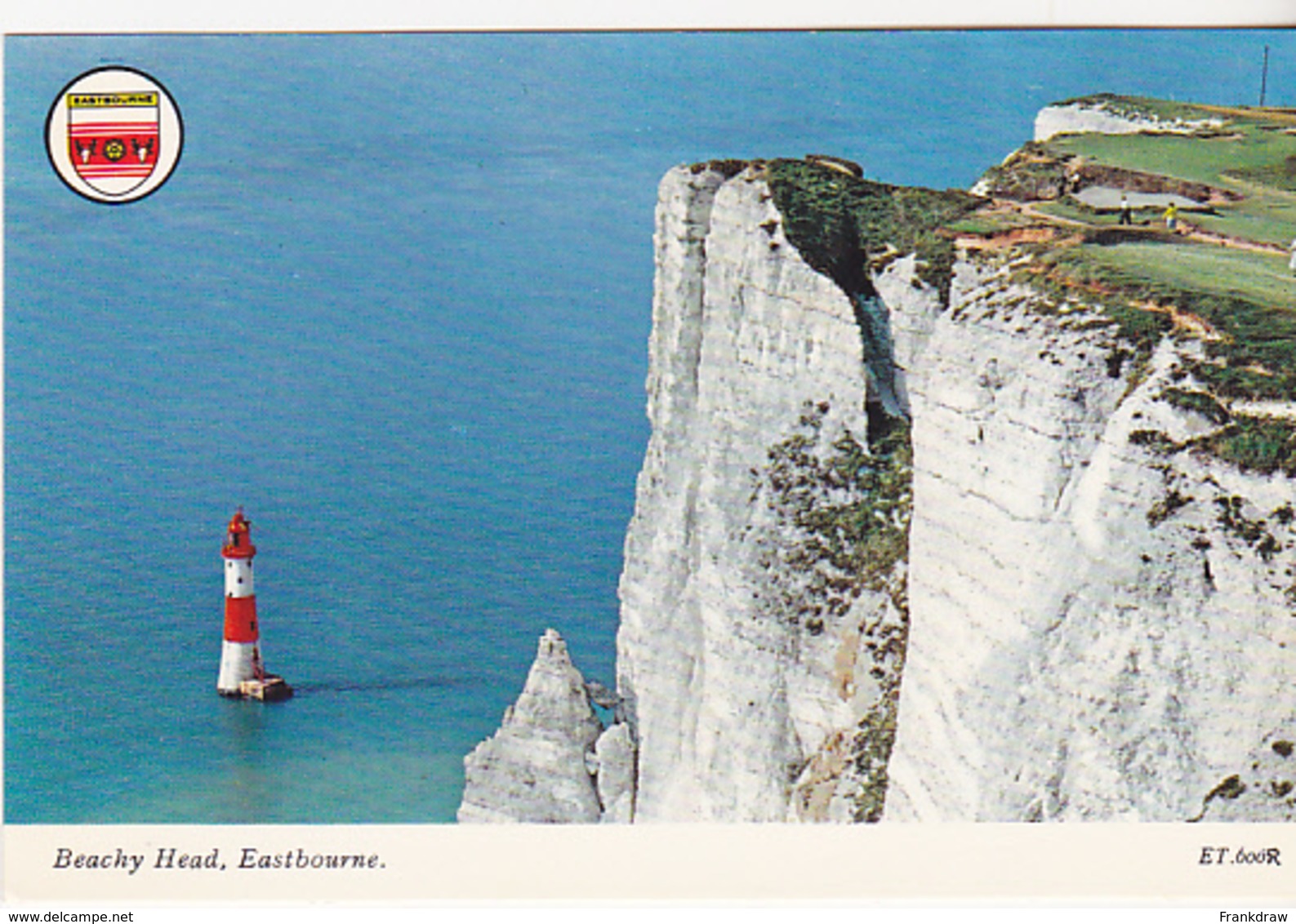 Postcard - Beachy Head, Eastbourne - Card No. ET.600R - VG - Unclassified