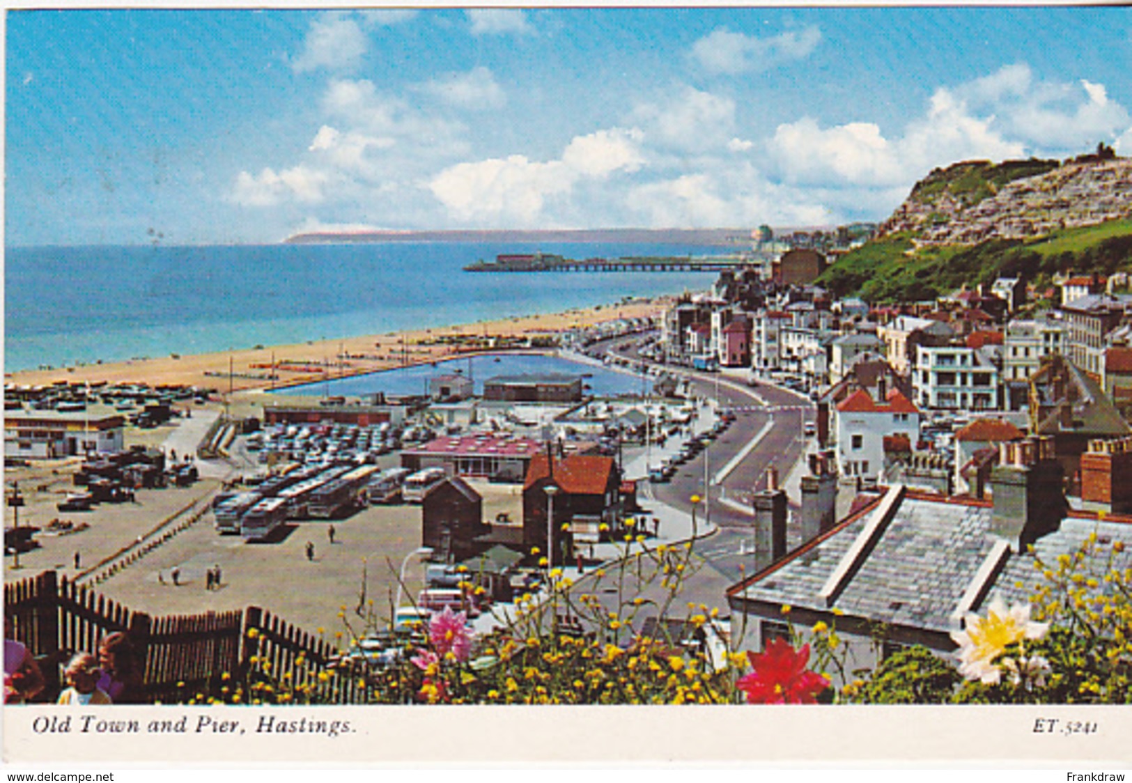 Postcard - Old Town And Pier, Hastings - Card No. ET.5241 - Posted 18-08-1983  VG - Unclassified