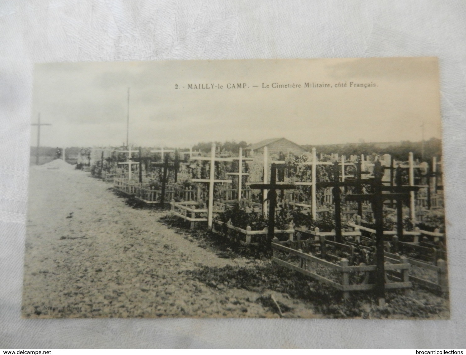 Camp De Mailly Le Cimetière Militaire  Côté Français. - Unclassified