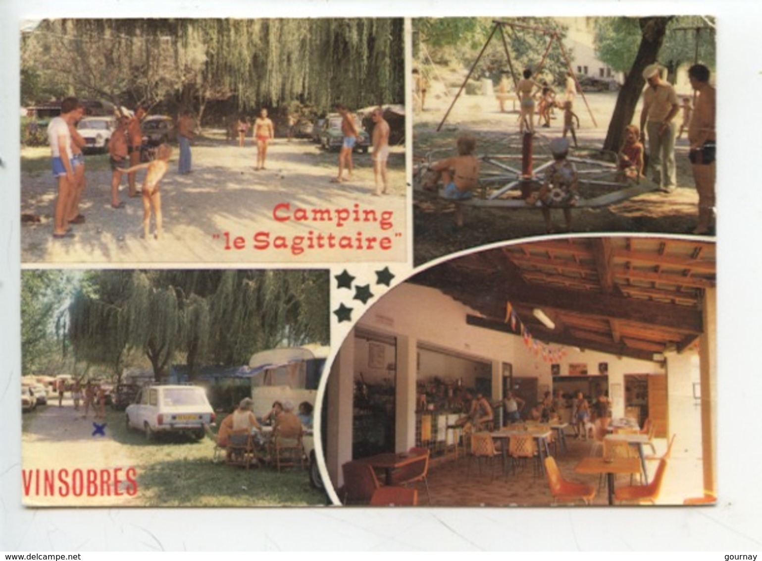 Vinsobres : Camping Du Sagittaire - Multivues N°255 (pétanque Jeux Bar Accueil) - Altri & Non Classificati