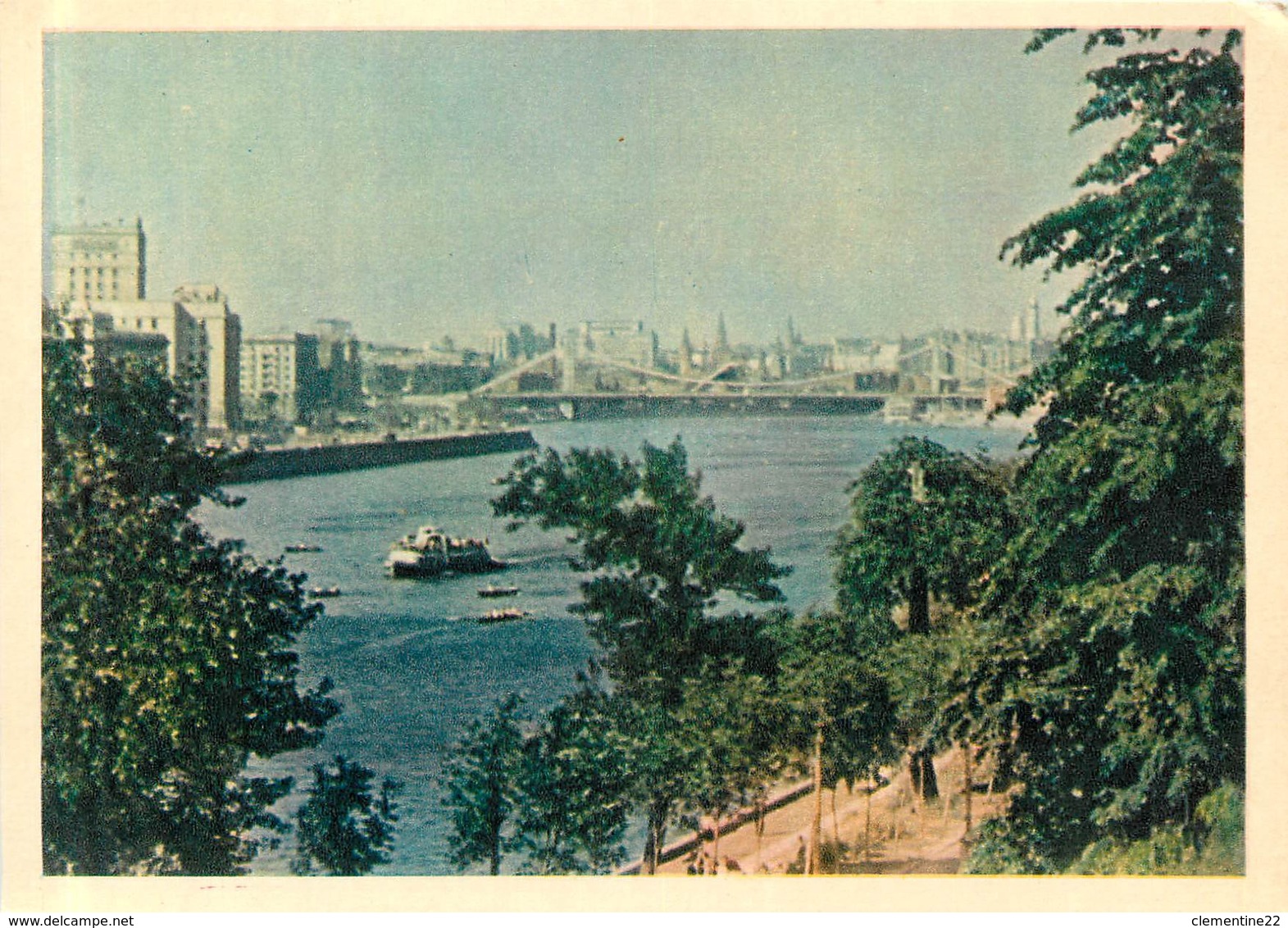 RUSSIE ( RUSSIA ) * ( Moscou , Mockba , Moscow ) Scan Recto Et Verso - Russie