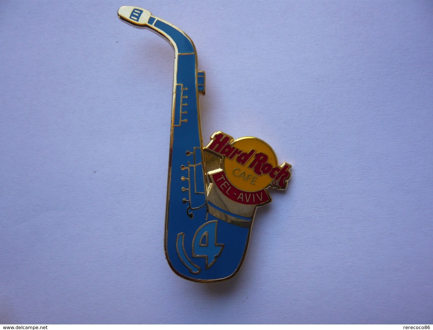 Big Broche NO PIN S HARD ROCK CAFE 6 X 3,5  Cm Neuf - Musique