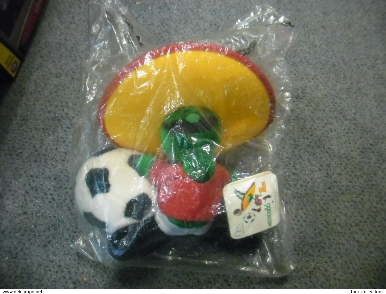 PELUCHE Vintage PIQUE - MASCOTTE OFFICIELLE DE LA COUPE DU MONDE De FOOTBALL MEXICO 1986 - MEXIQUE - Peluches