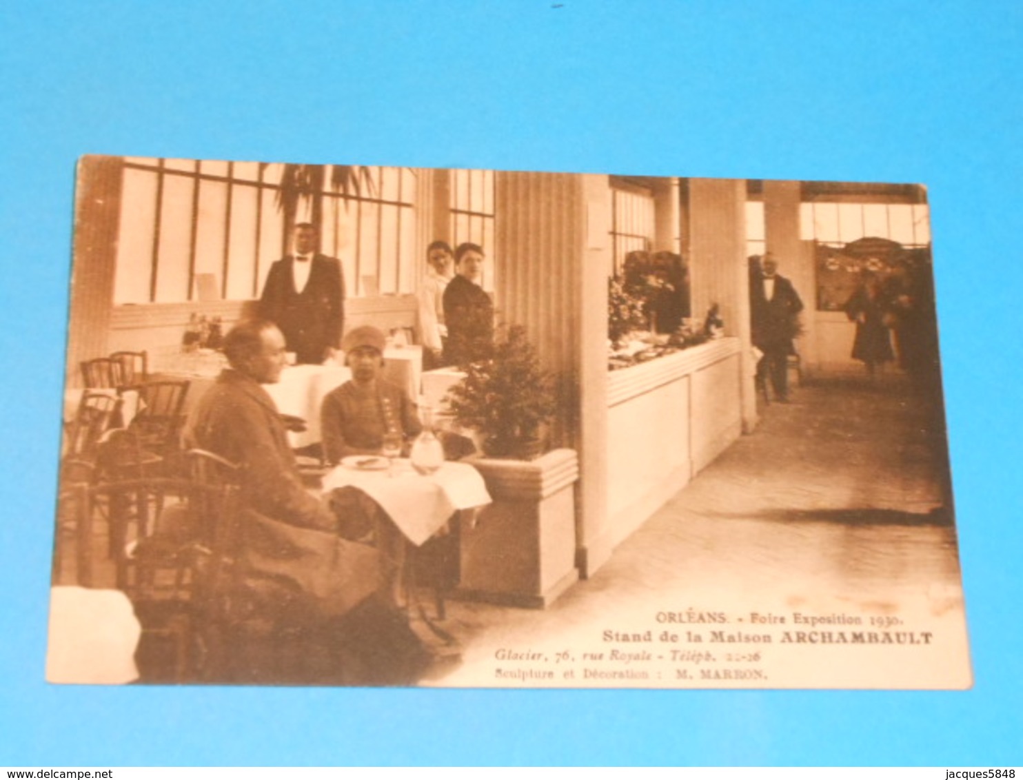 45 ) Orléans - Foire Exposition 1930 - Stand De La Maison ARCHAMBAULT ( 02 ) : Année  - EDIT : Lenormand - Orleans