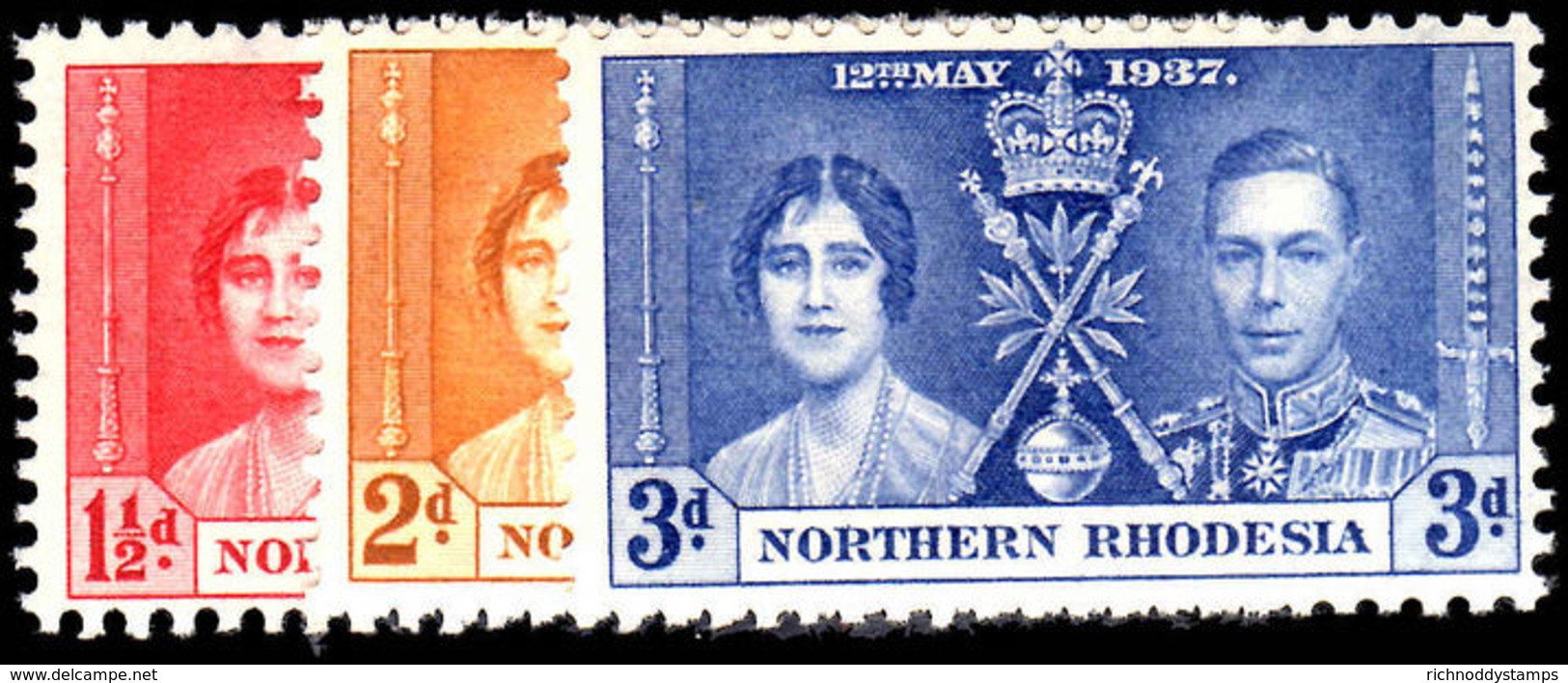 Northern Rhodesia 1937 Coronation Unmounted Mint. - Northern Rhodesia (...-1963)