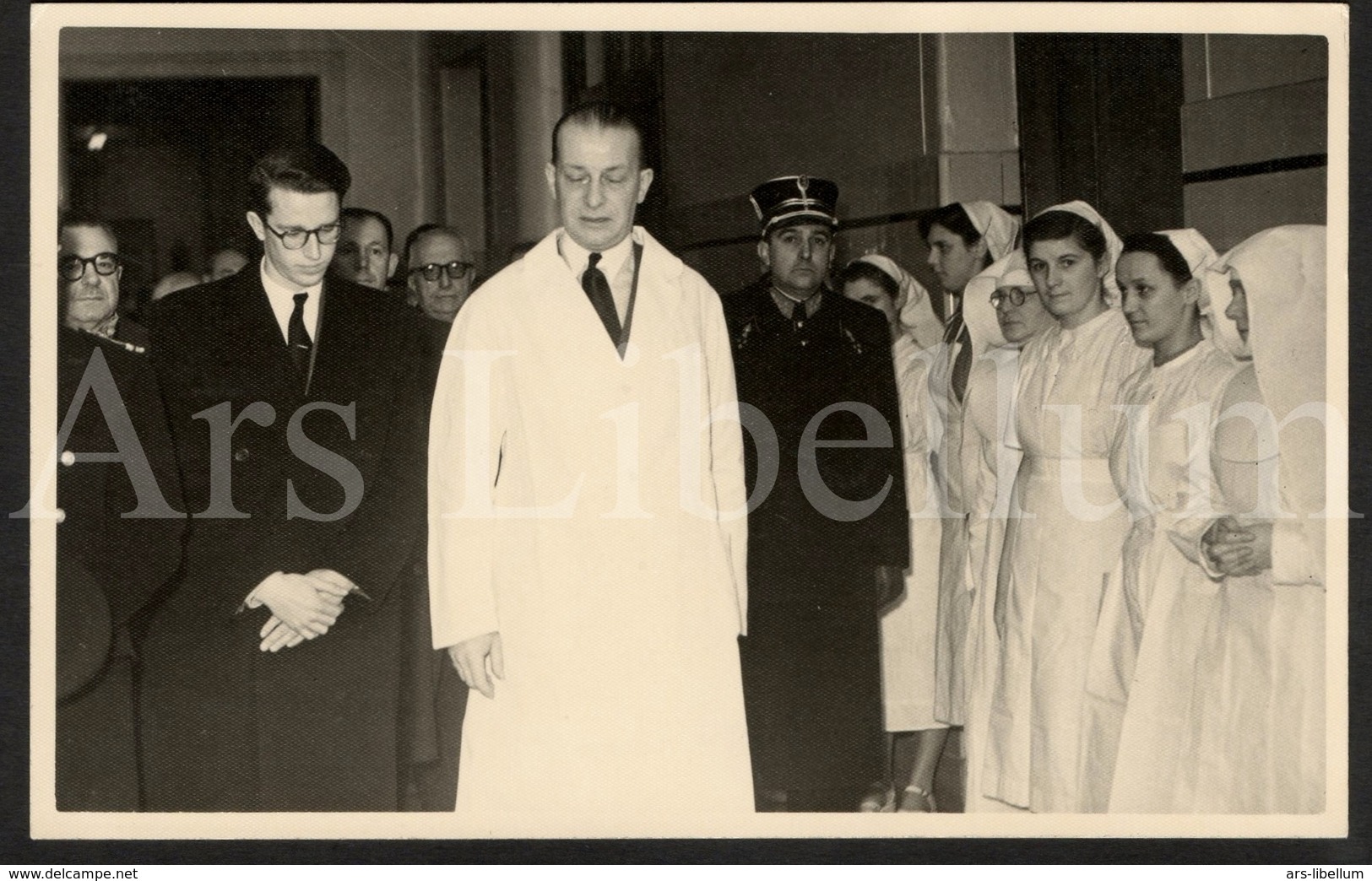 Postcard / ROYALTY / Belgique / België / Roi Baudouin / Koning Boudewijn / Wasmes / 1953 / Les Victimes - Colfontaine