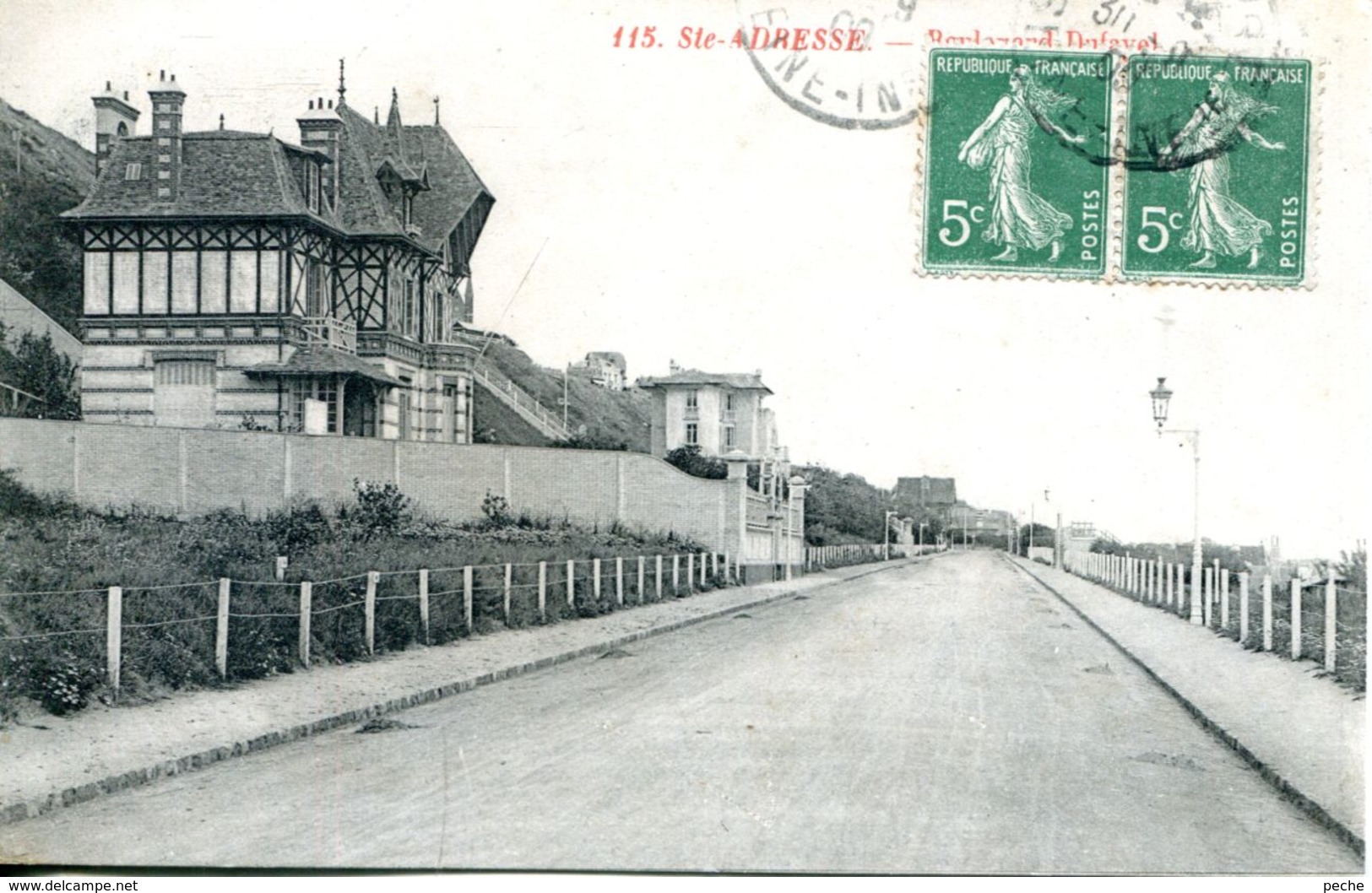 N°67785 -cpa Sainte Adresse- Boulevard Dufayel- - Sainte Adresse