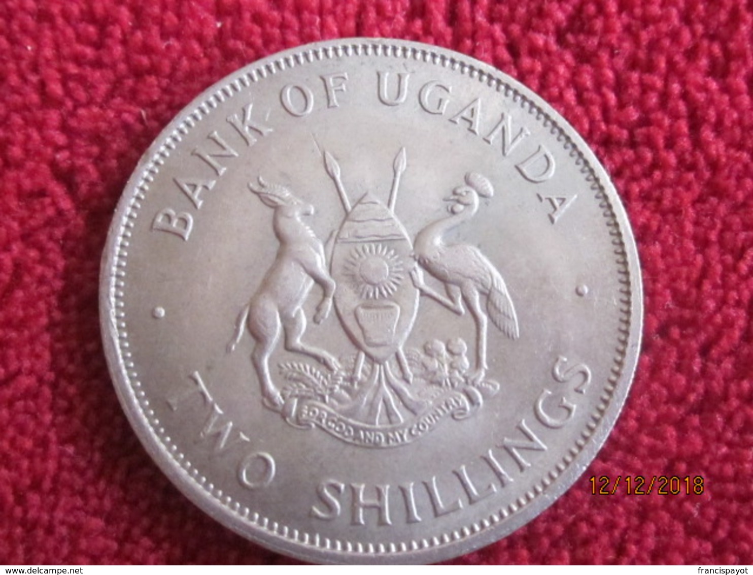 Uganda: 2 Shilling 1966 UNC - Uganda