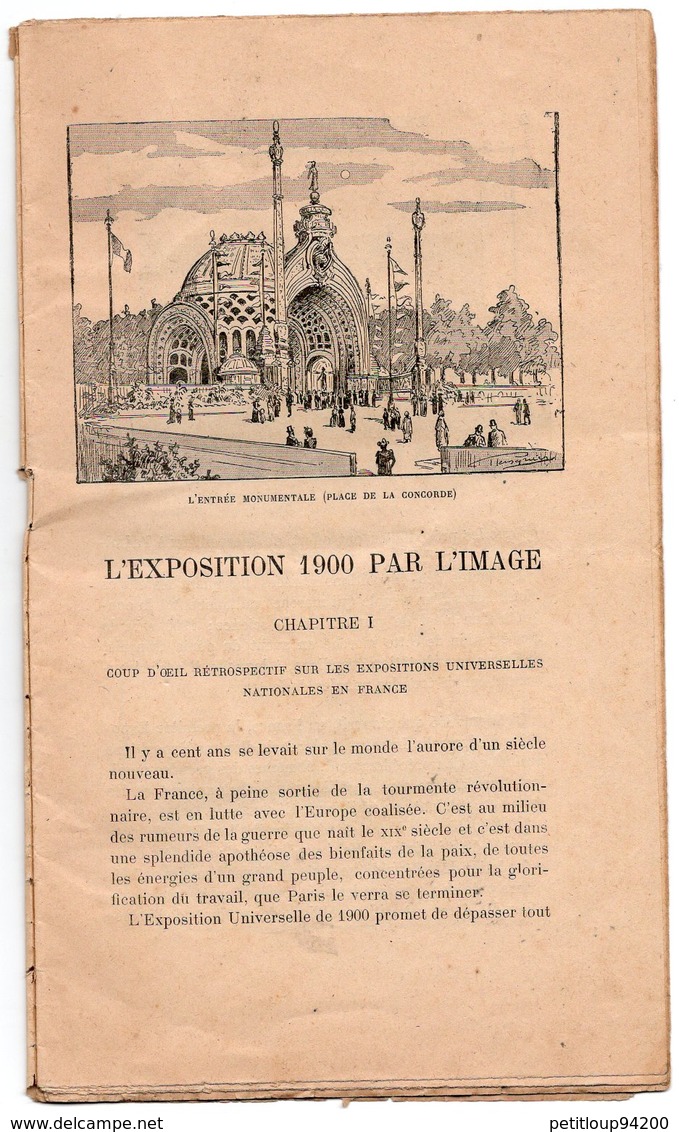 30 GRAVURES Monuments Parisiens  *FASCICULE L'EXPOSITION 1900 PAR L'IMAGE No1  S.Schwarz EDITEUR Paris - Estampes & Gravures