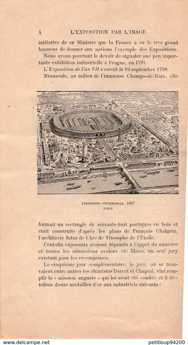 30 GRAVURES Monuments Parisiens  *FASCICULE L'EXPOSITION 1900 PAR L'IMAGE No1  S.Schwarz EDITEUR Paris - Estampes & Gravures