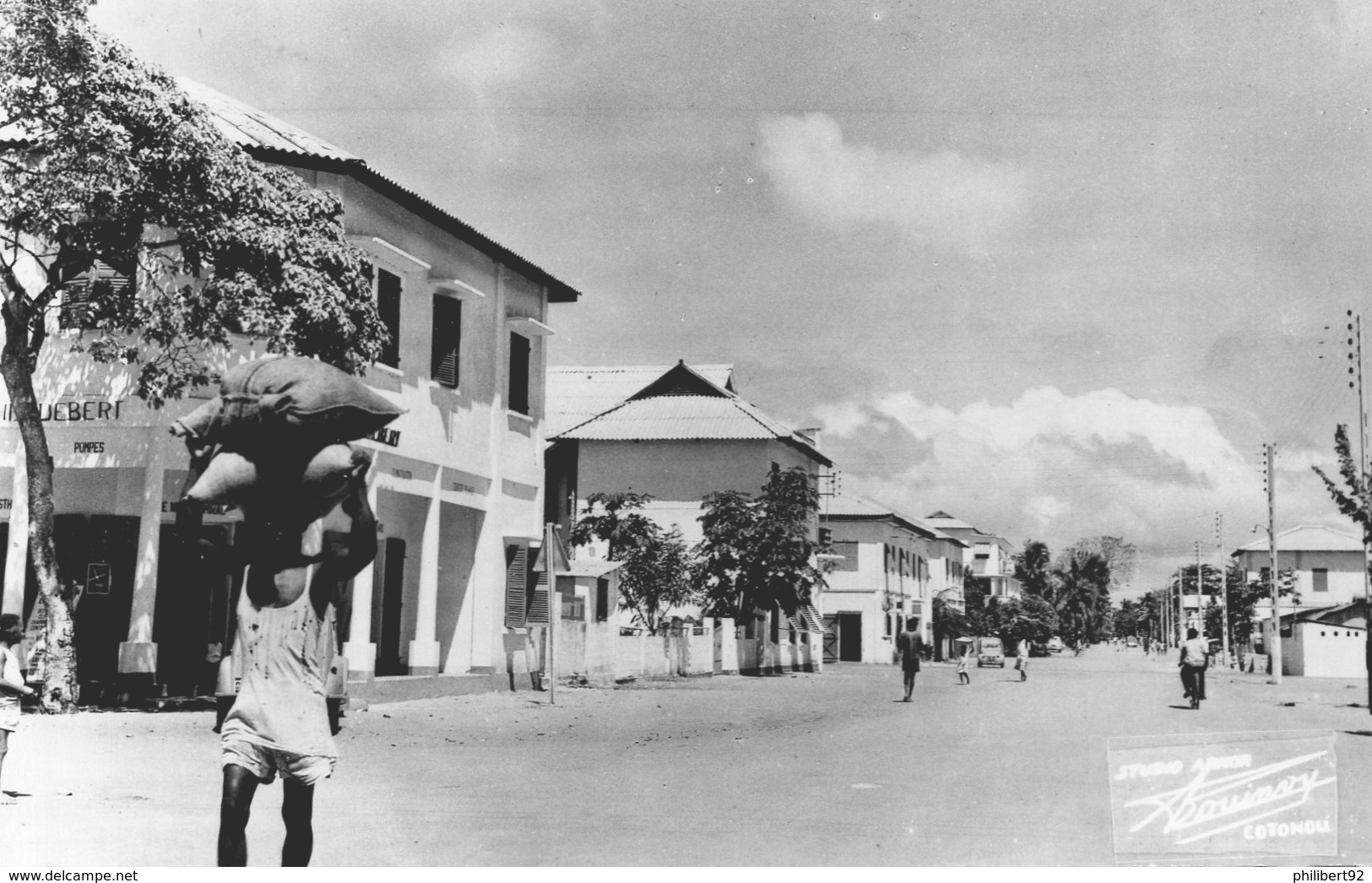 Dahomey. Cotonou. Une Rue. Editions R. Rouinvy. - Benin