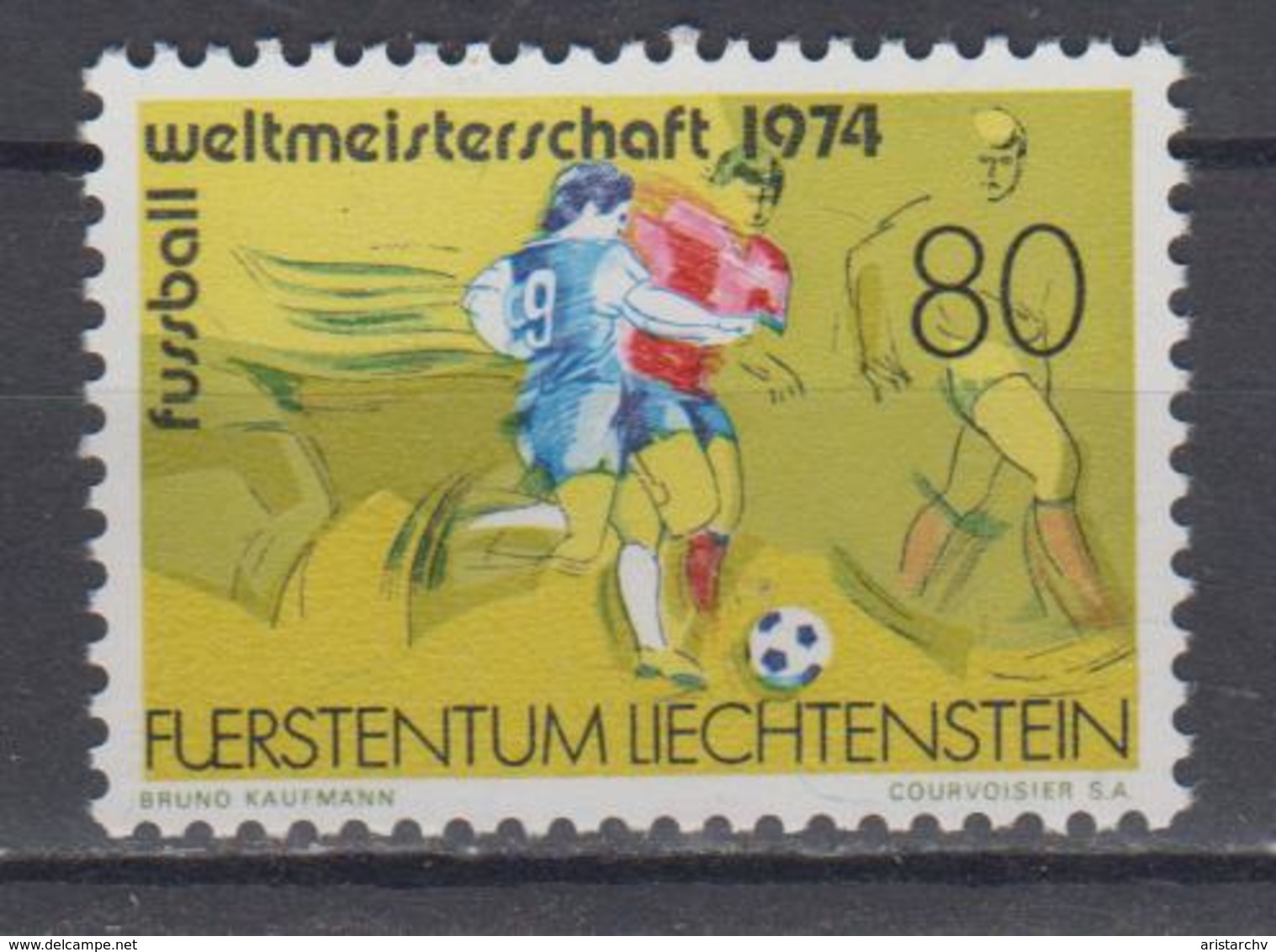 LIECHTENSTEIN 1974 FOOTBALL WORLD CUP - 1974 – Germania Ovest