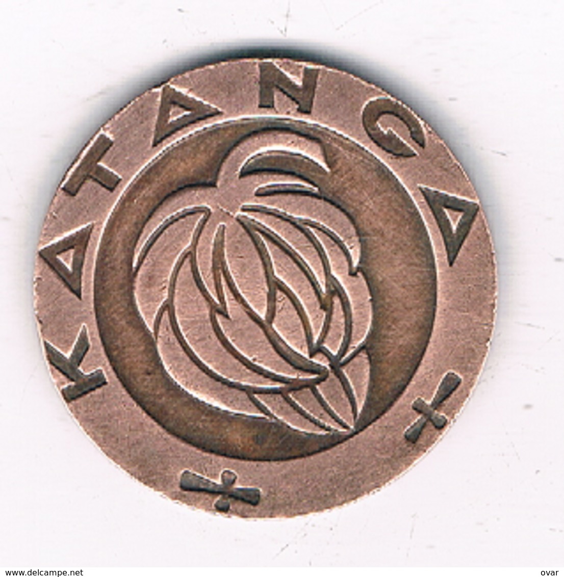 1 FRANC  1961 KATANGA  CONGO /8594/ - Katanga