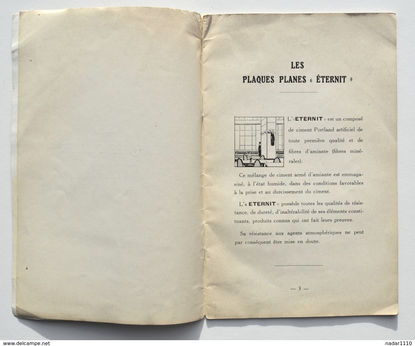 Rare Brochure De ETERNIT à Cappelle-au-Bois - Année 1927 / Haren, Kapelle-op-den-Bos - Belgique