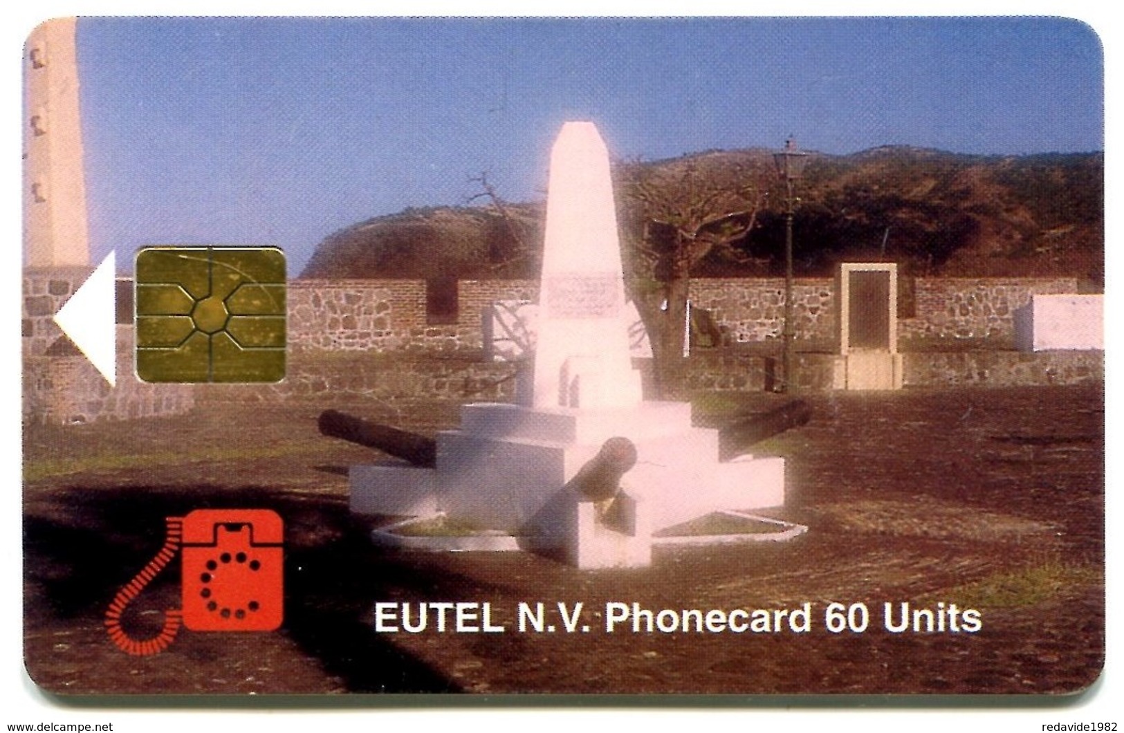 St. Eustatius - Eutel - EUS-E-06 - Orange Fort (tirage 2000) - Antillen (Nederlands)