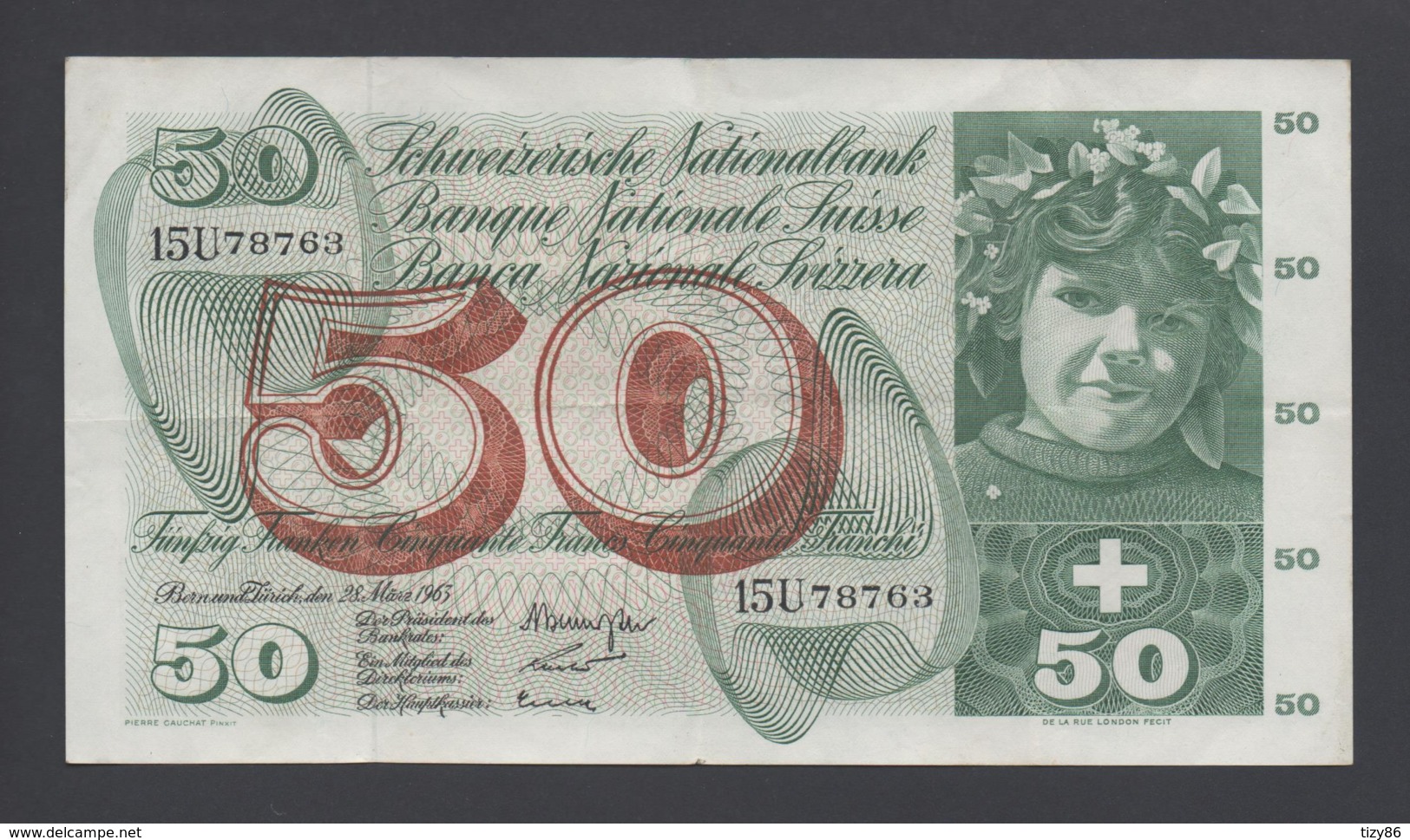 50 Franchi Svizzera 28-3-1963 - Svizzera