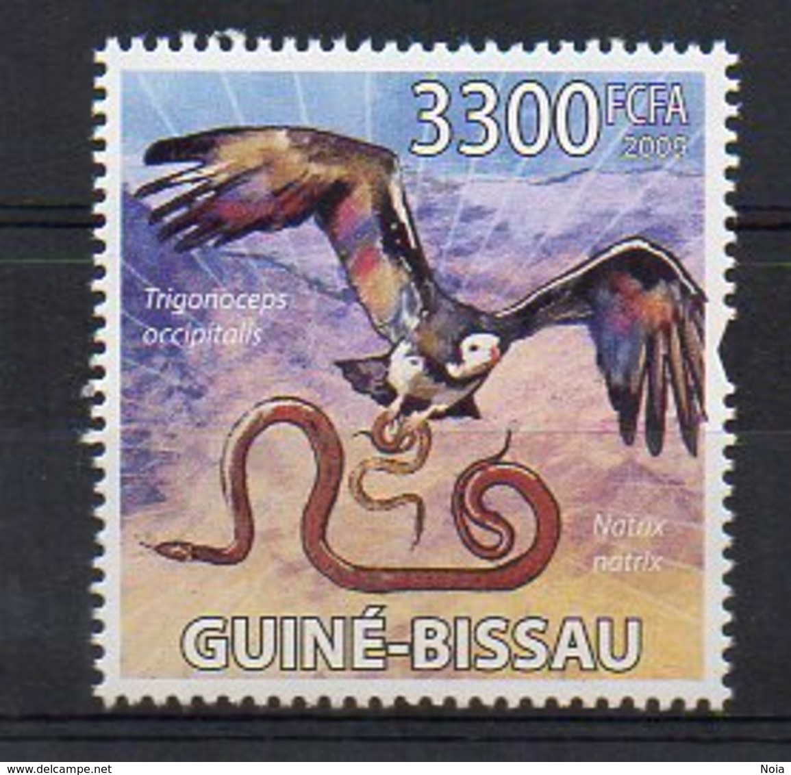 GUINEA-BISSAU. BIRDS RAPTORS. MNH (2R1015) - Eagles & Birds Of Prey