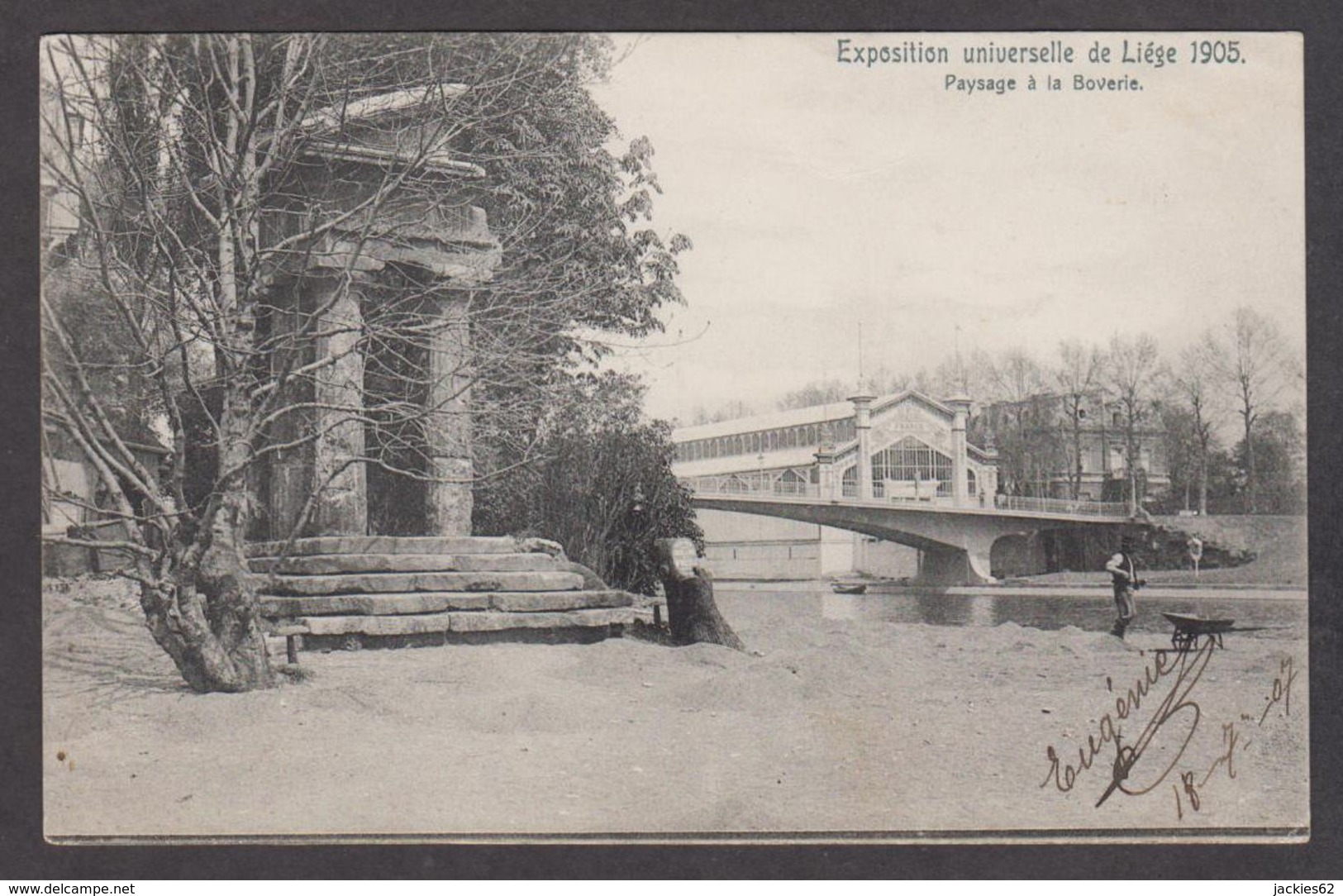 78808/ LIEGE, Expo 1905, Paysage à La Boverie - Luik