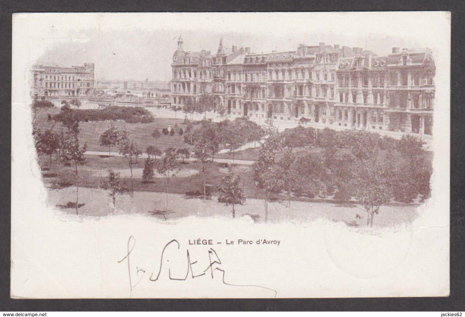 78845/ LIEGE, Le Parc D'Avroy, 1899 - Liege