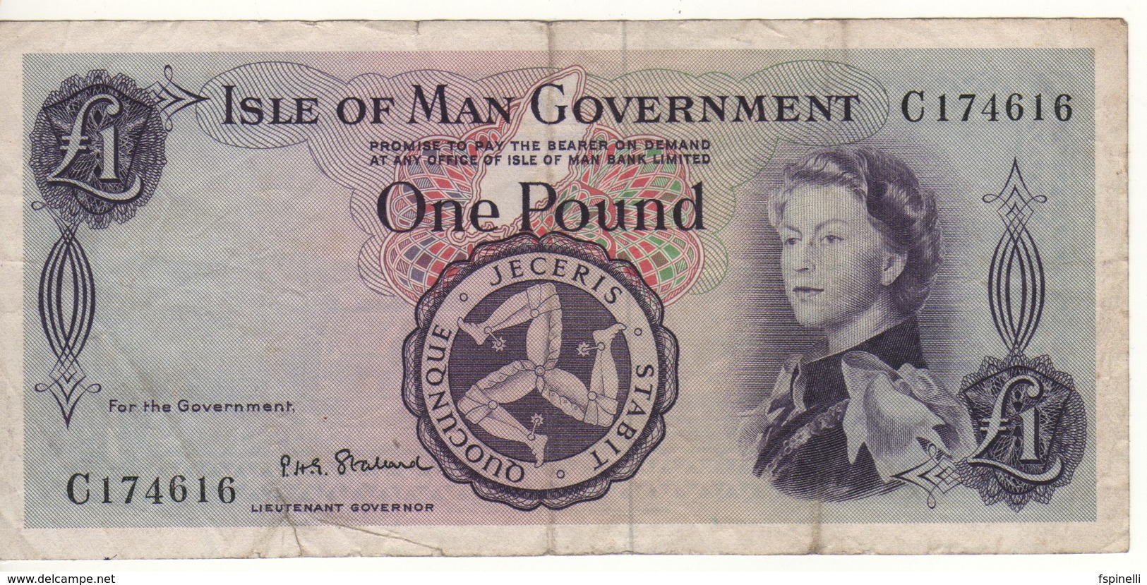 ISLE Of MAN  1 Pound  P25b - 1 Pond