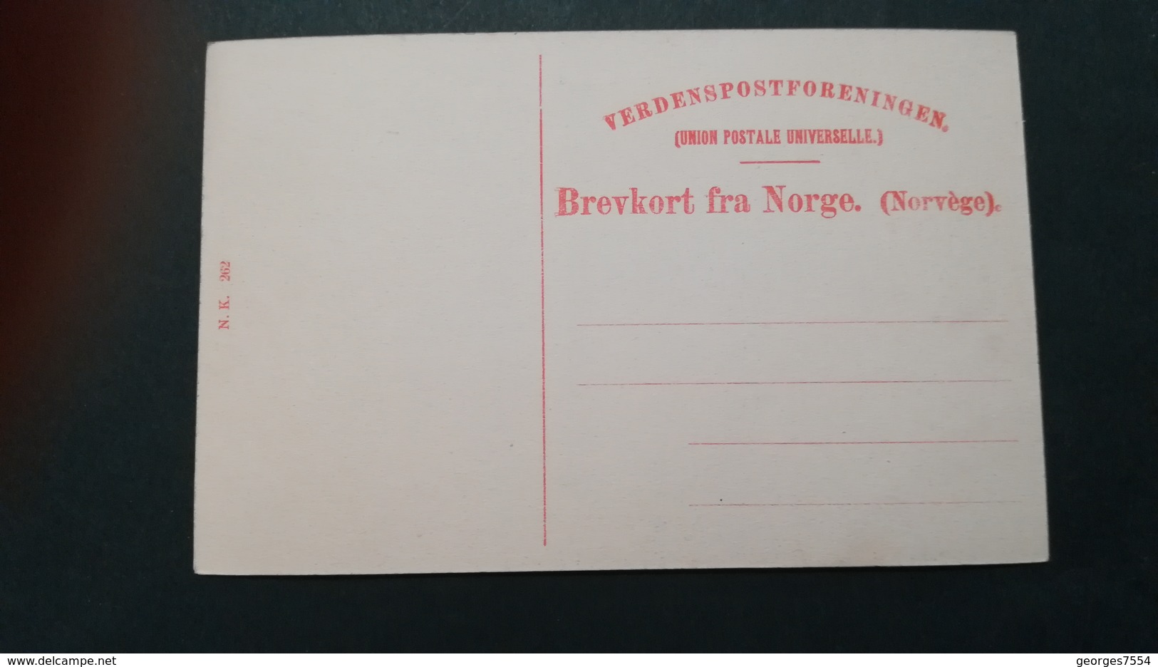 NORVEGE - FRA EIDSUOLD - Norvège