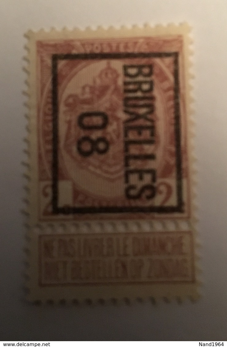 1908 - 2c - Typo Precancels 1906-12 (Coat Of Arms)