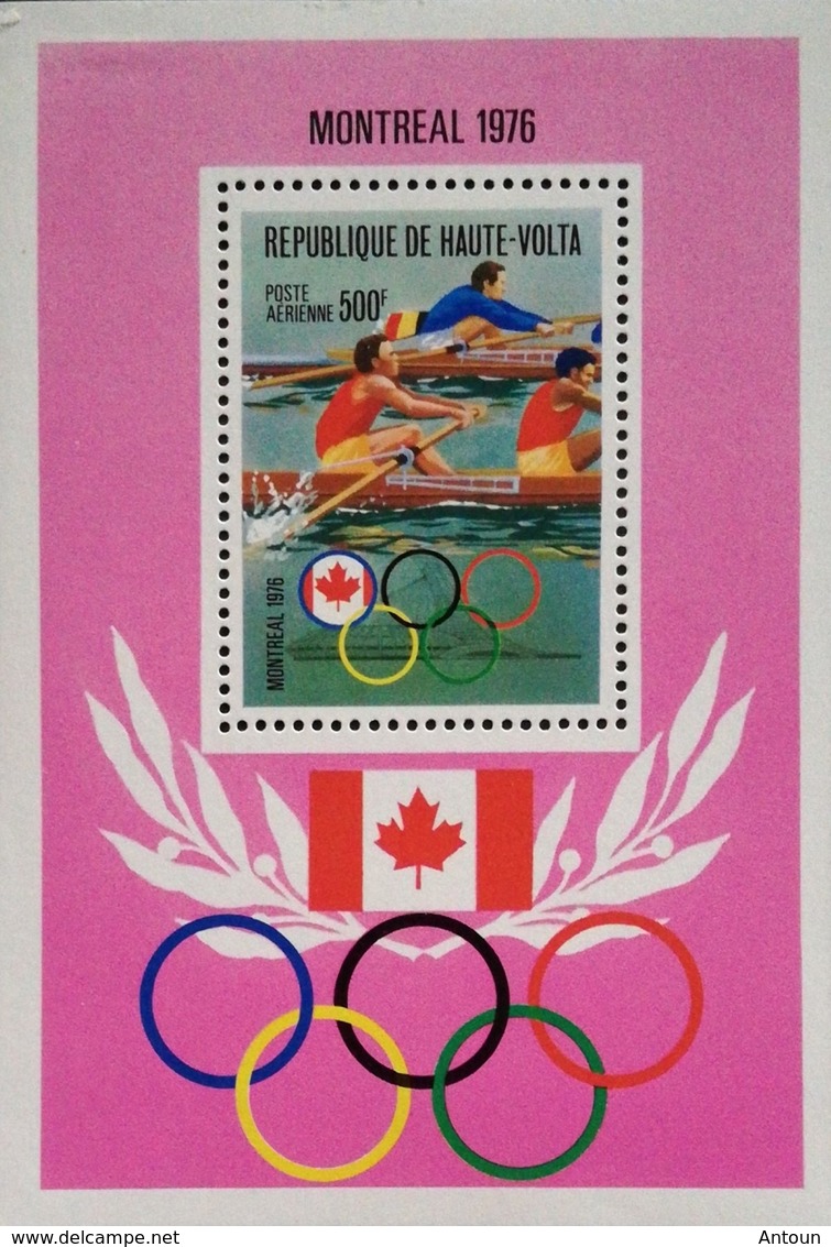 Burkina Faso Summer Olympic Games,Montreal 1976 S/S - Burkina Faso (1984-...)