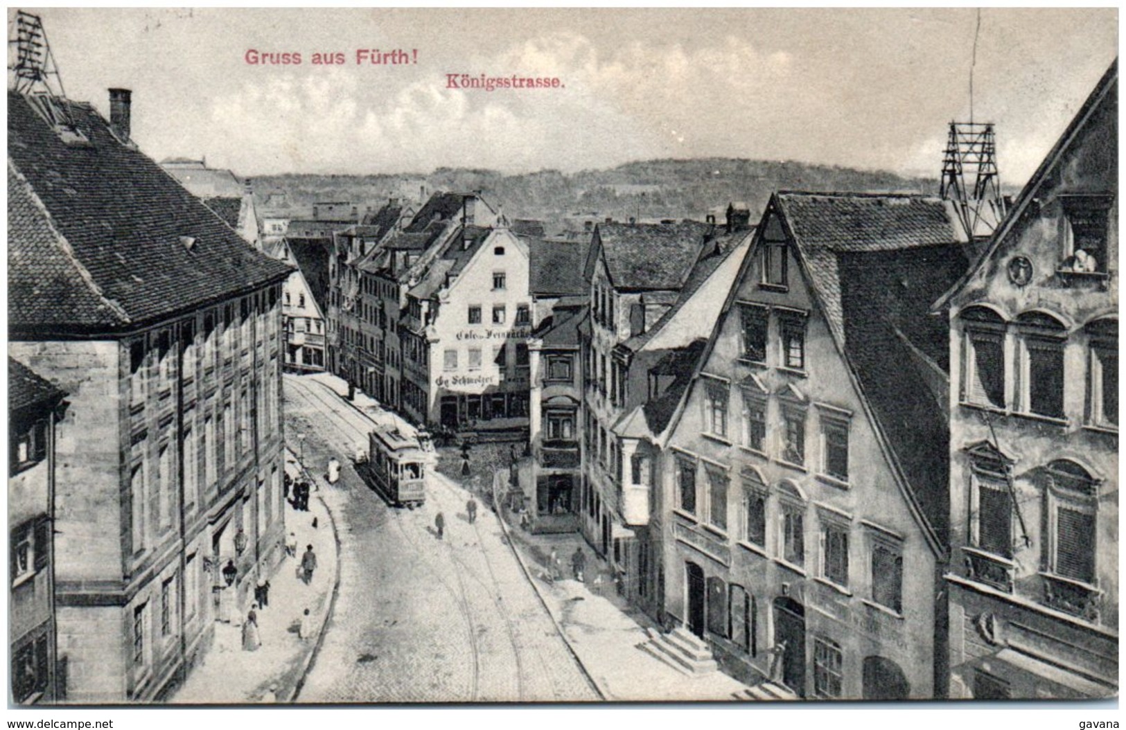 Gruss Aus FURTH - Königsstrasse - Furth