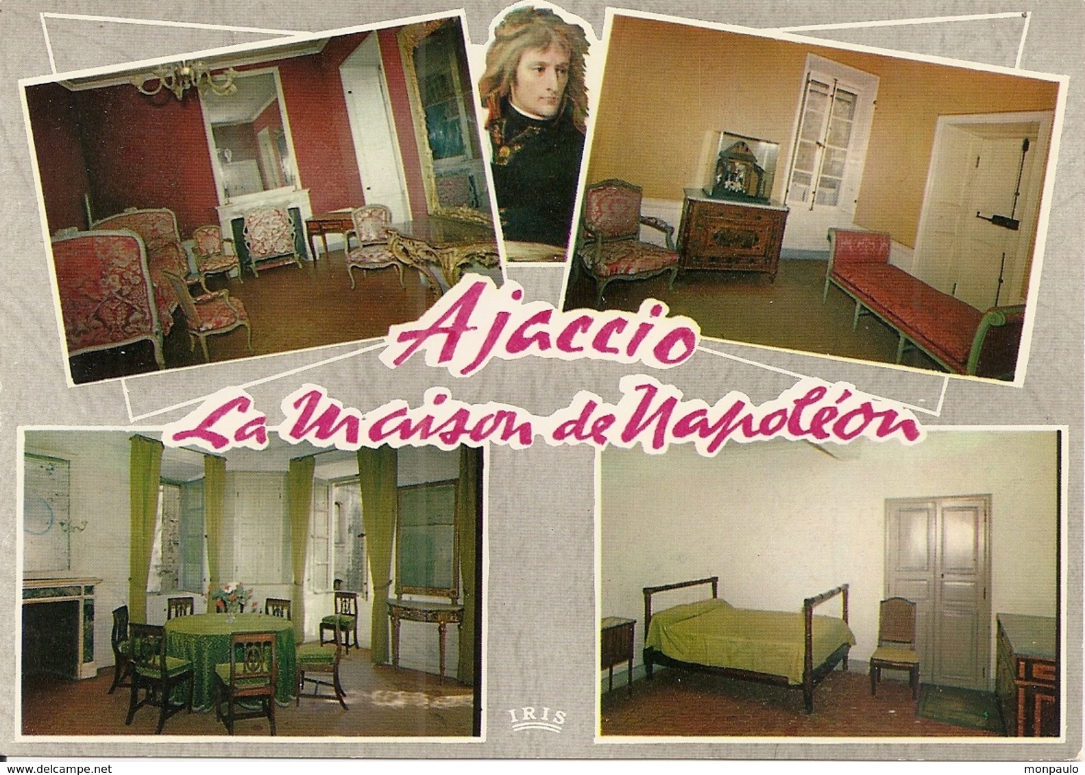 20. (2A). CPM. Corse Du Sud. Ajaccio. La Maison De Napoléon. La Chambre De Madame Mère. Le Divan Où Est Né Napoléon - Ajaccio