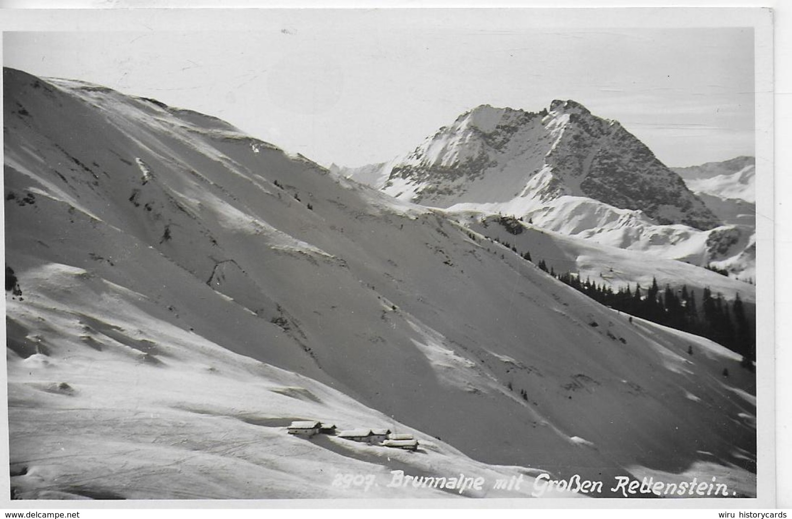 AK 0099  Brunnalpe Mit Großen Rettenstein ( Kitzbühel ) - Verlag Ritzer & Braunhoff Um 1935 - Kitzbühel