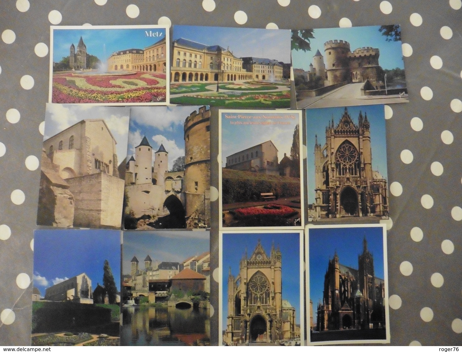 LOT  DE  97     CARTES  NEUVES  DE   METZ