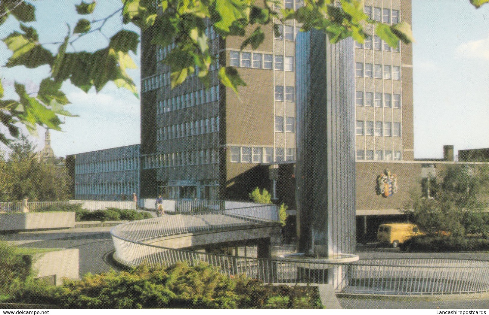 Postcard Civic Centre Ipswich Suffolk My Ref  B12609 - Ipswich