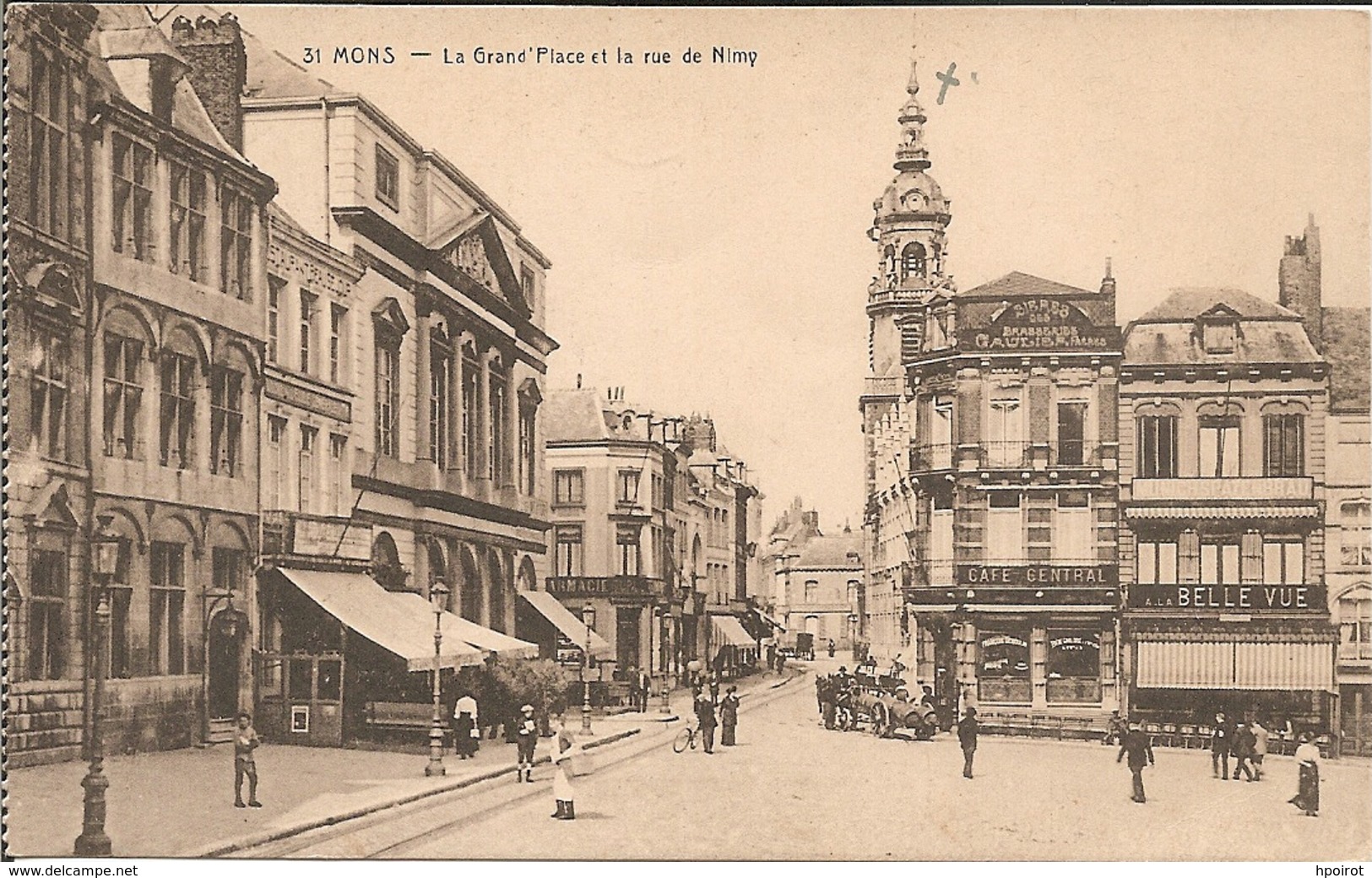 MONS - GRAND PLACE - FORMATO PICCOLO - (rif. A64) - Mons