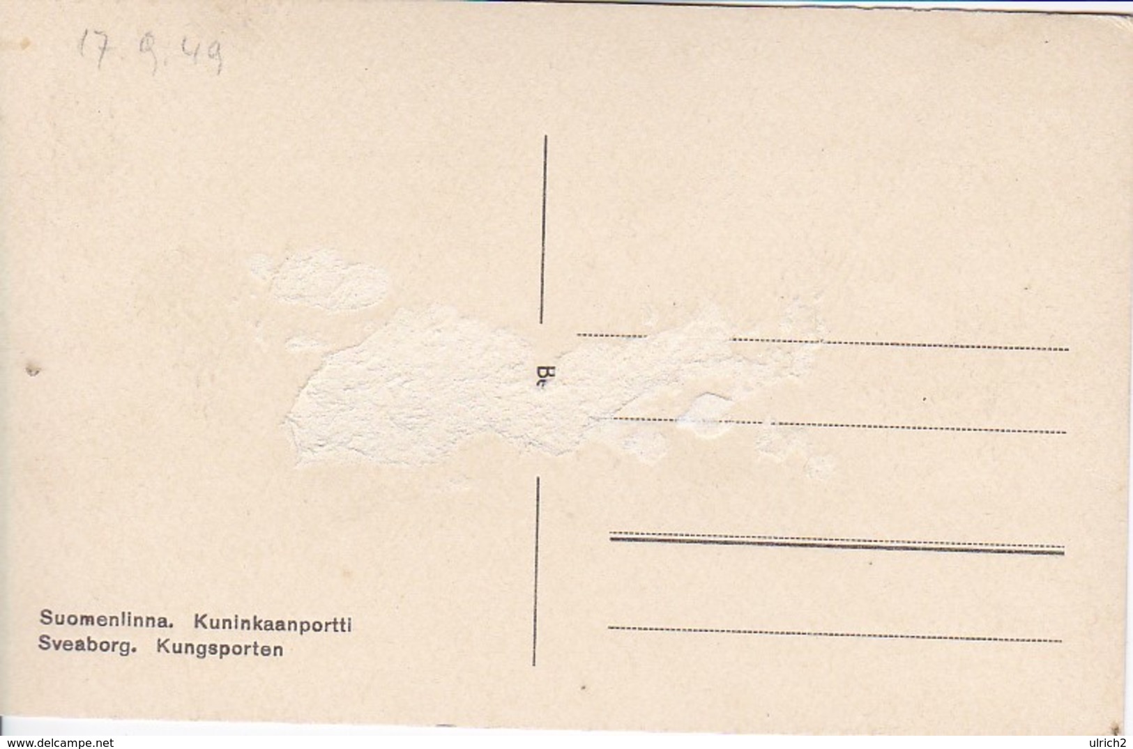 AK Suomenlinna Sveaborg - Kuninkaanportti Kungsportsen (38157) - Finnland