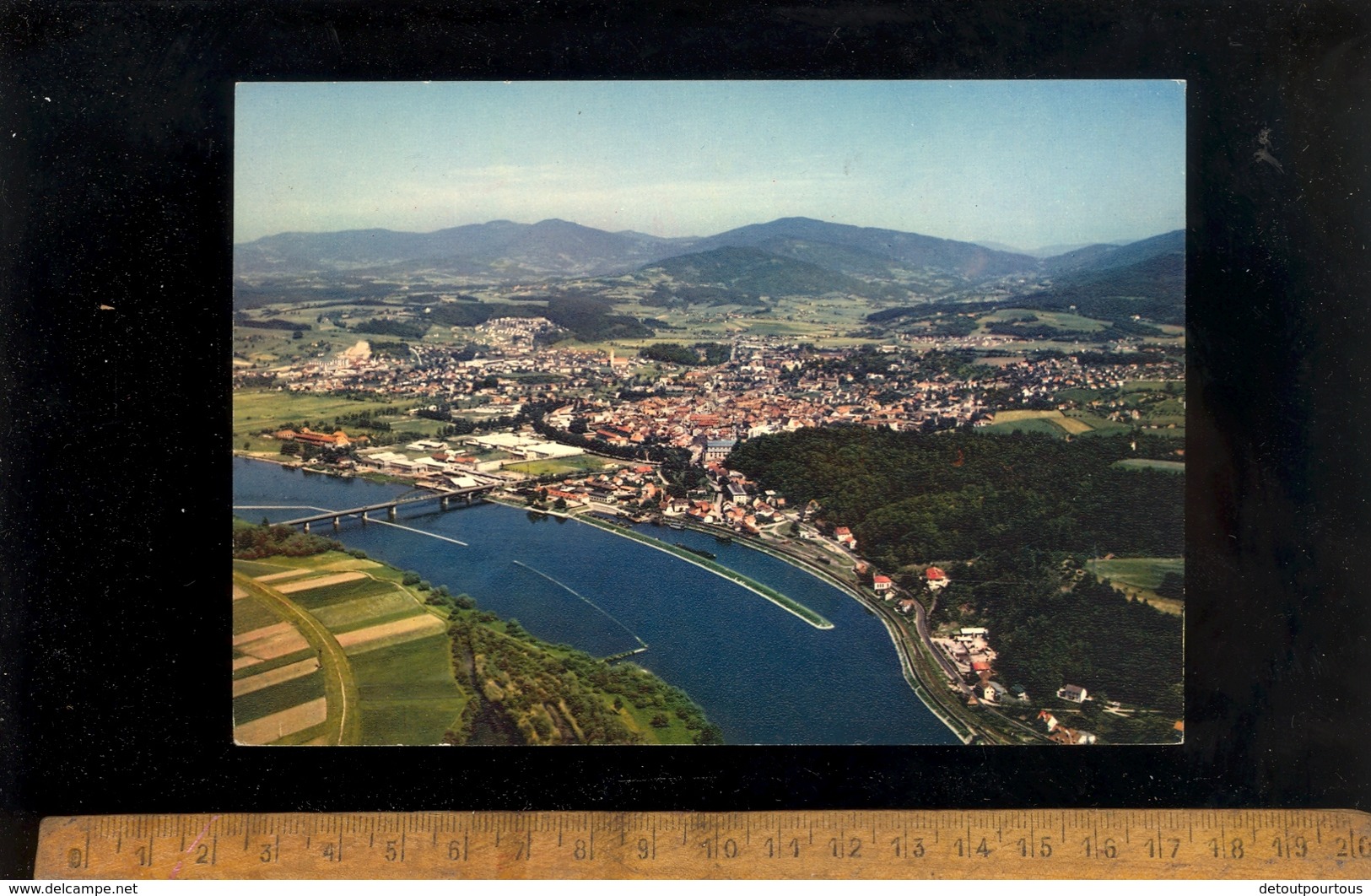 DEGGENDORF Donau : Luftbild 1974 - Deggendorf