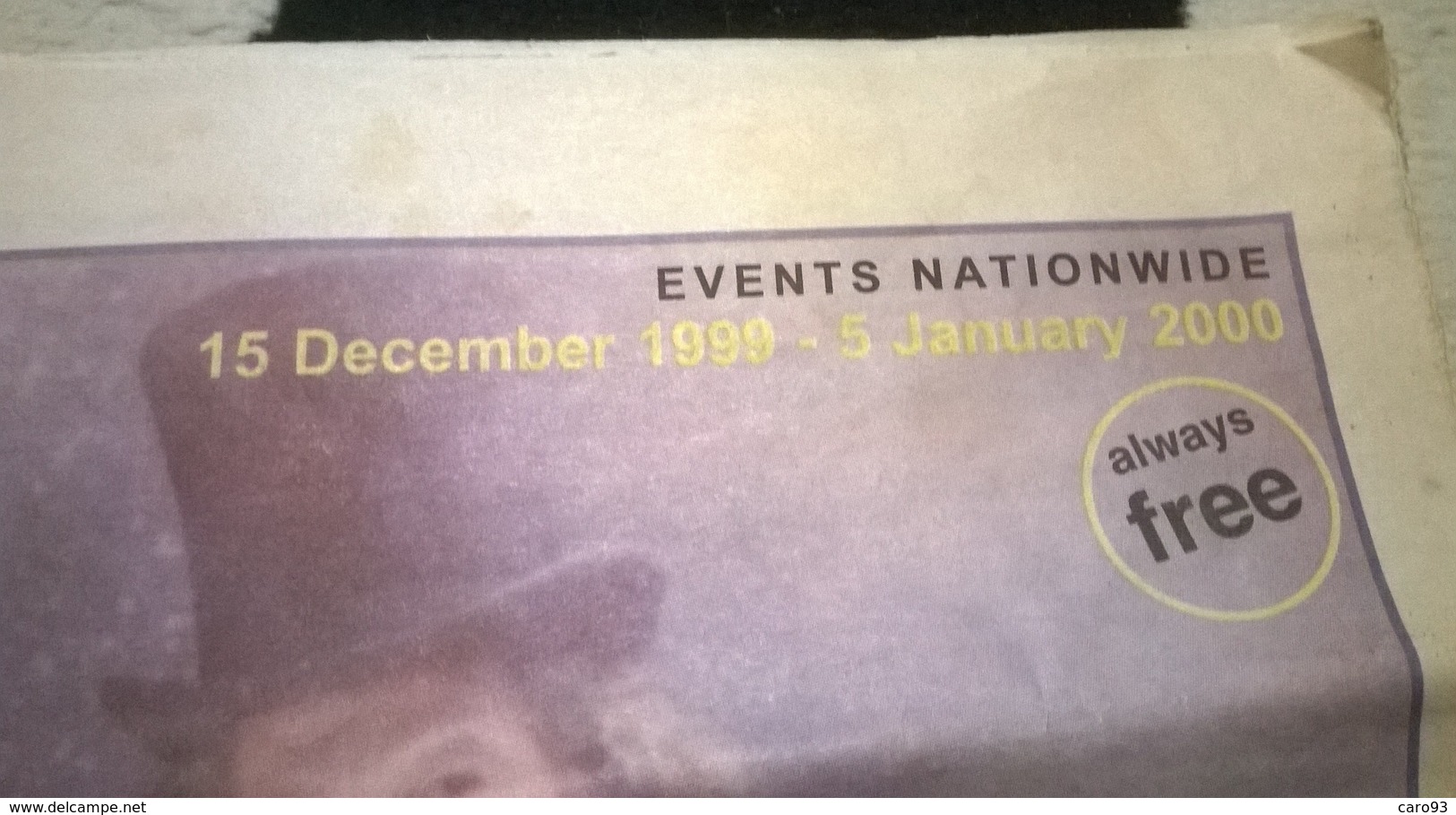 The Event Guide Events Nationwide 15 December 1999 - 05 January 2000. - Autres & Non Classés