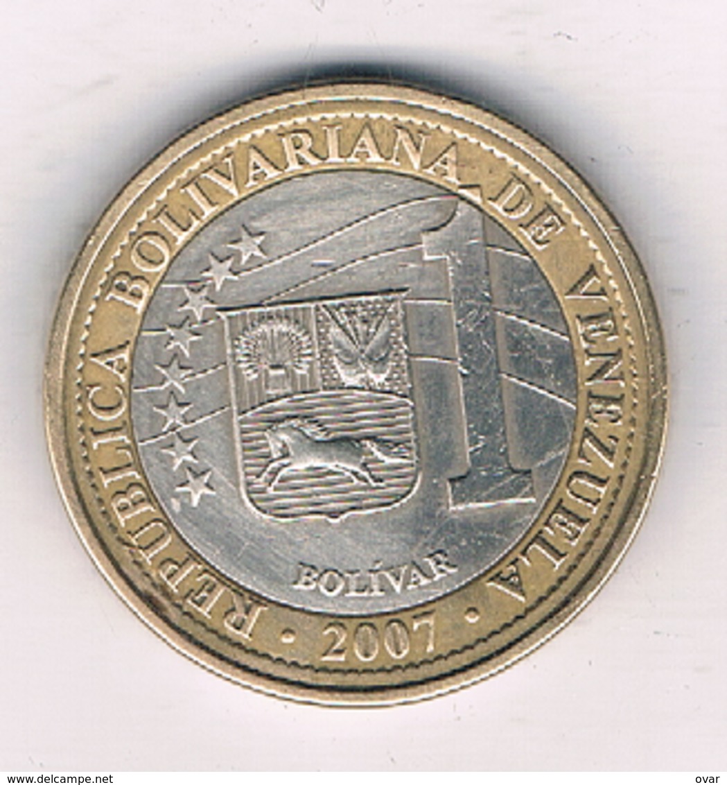 1 BOLIVAR   2007 VENEZUELA /8618/ - Venezuela